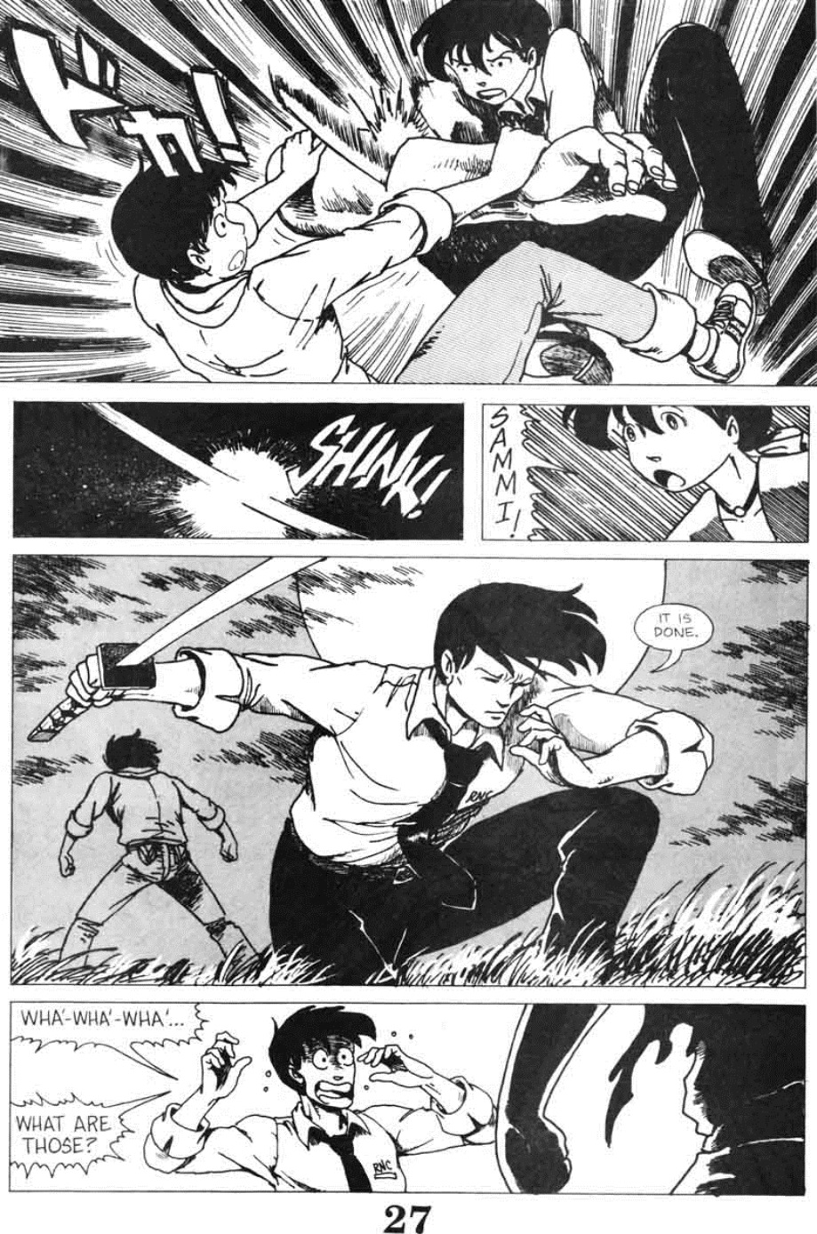 Read online Ninja High School (1986) comic -  Issue #6 - 29