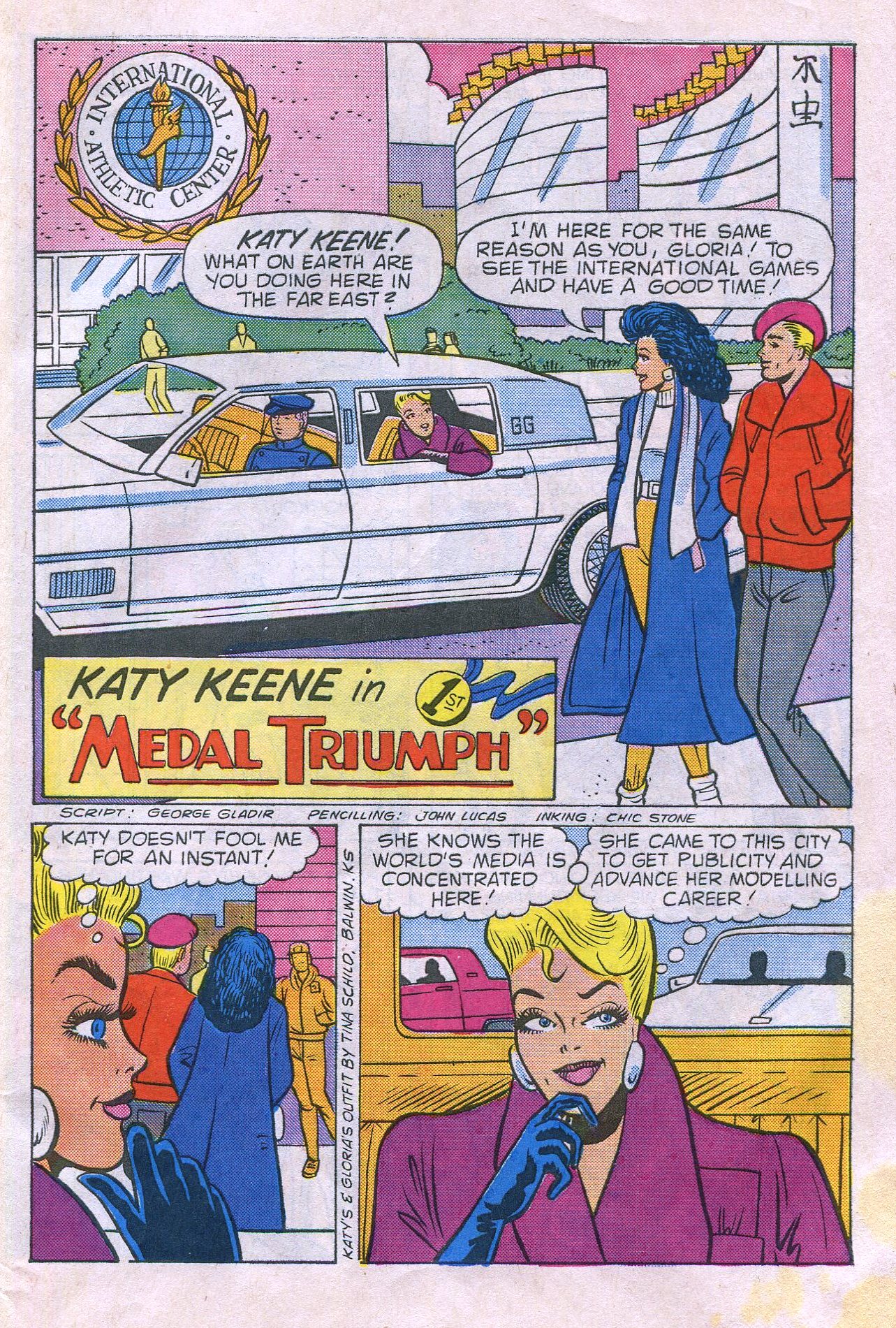 Read online Katy Keene (1983) comic -  Issue #27 - 29