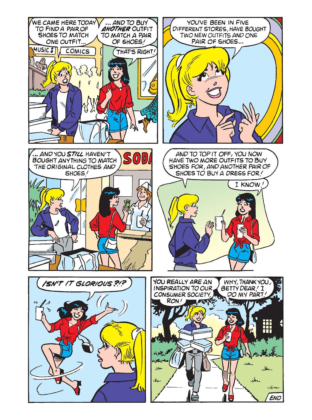Betty and Veronica Double Digest issue 154 - Page 155