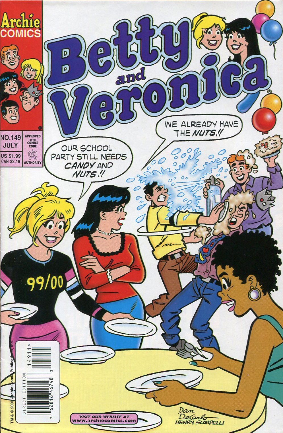 Read online Betty and Veronica (1987) comic -  Issue #149 - 1