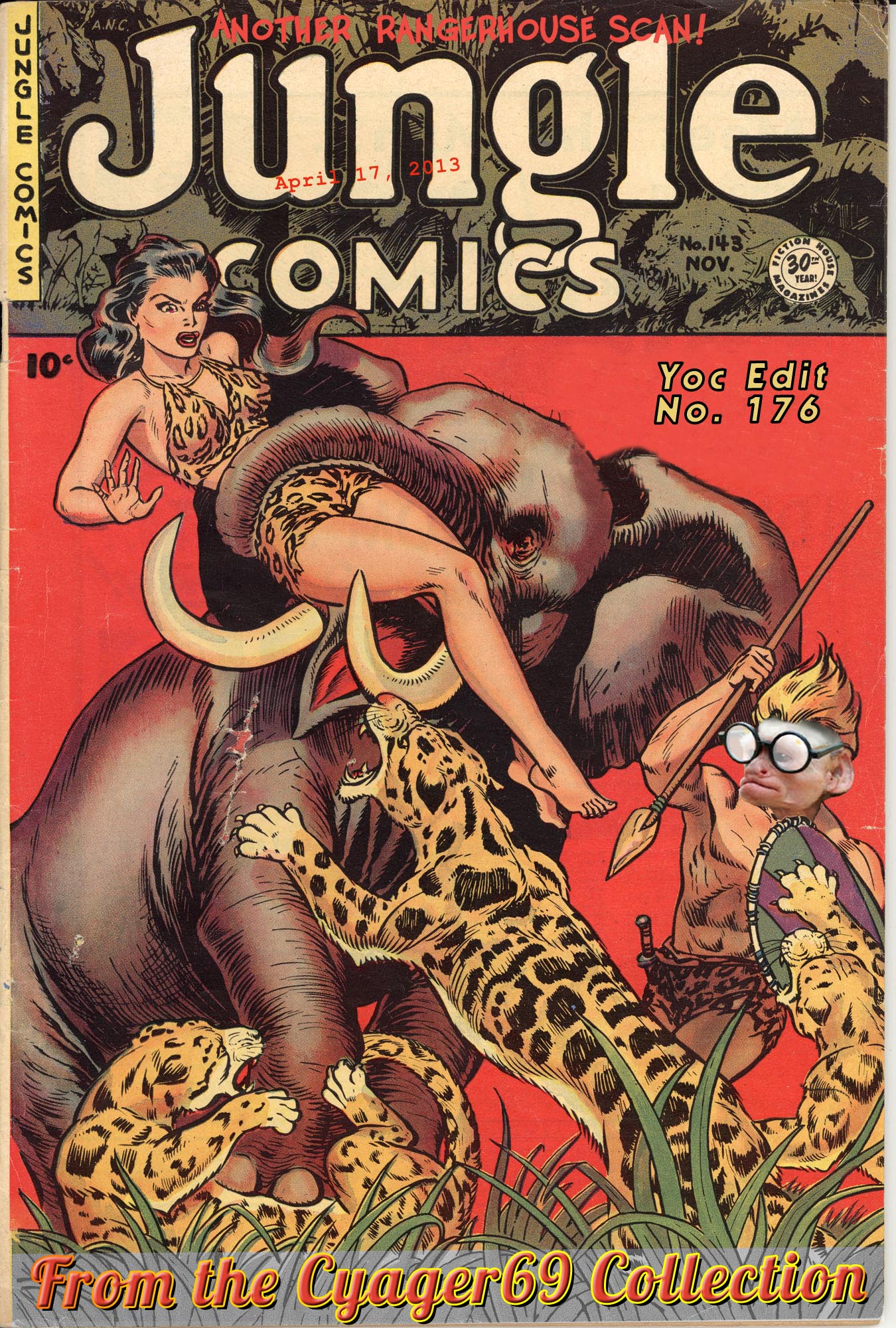 Read online Jungle Comics comic -  Issue #143 - 37