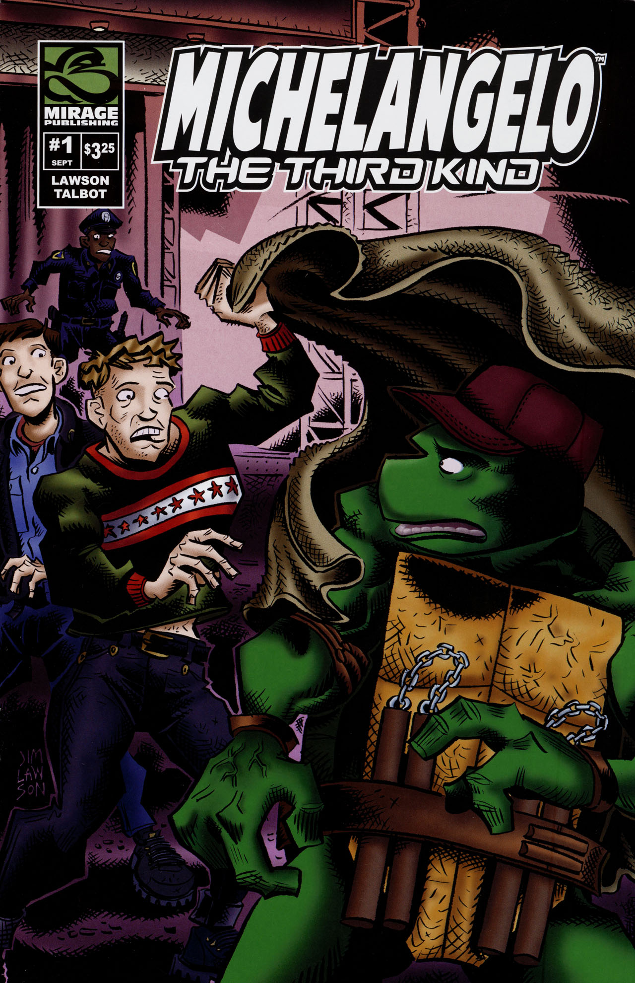 Read online Michelangelo The Third Kind comic -  Issue #1 - 1