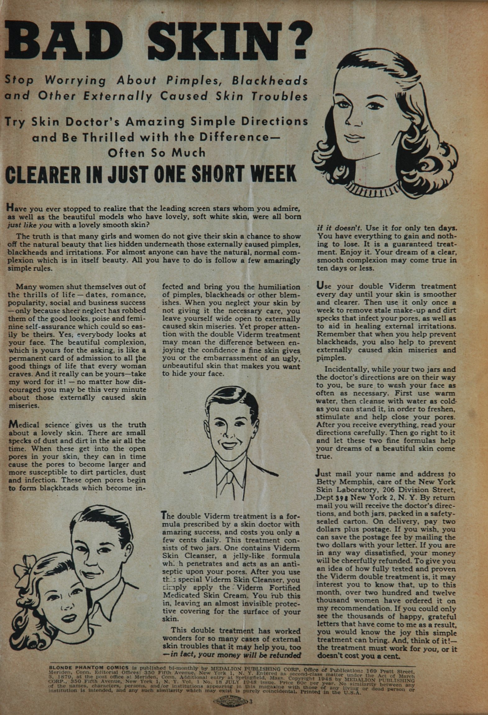 Read online Blonde Phantom Comics comic -  Issue #18 - 2