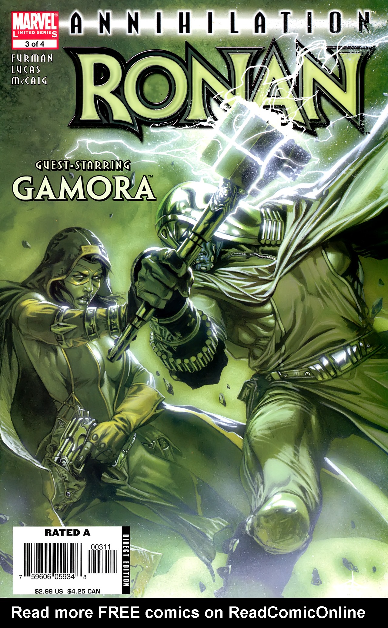 Read online Annihilation: Ronan comic -  Issue #3 - 1