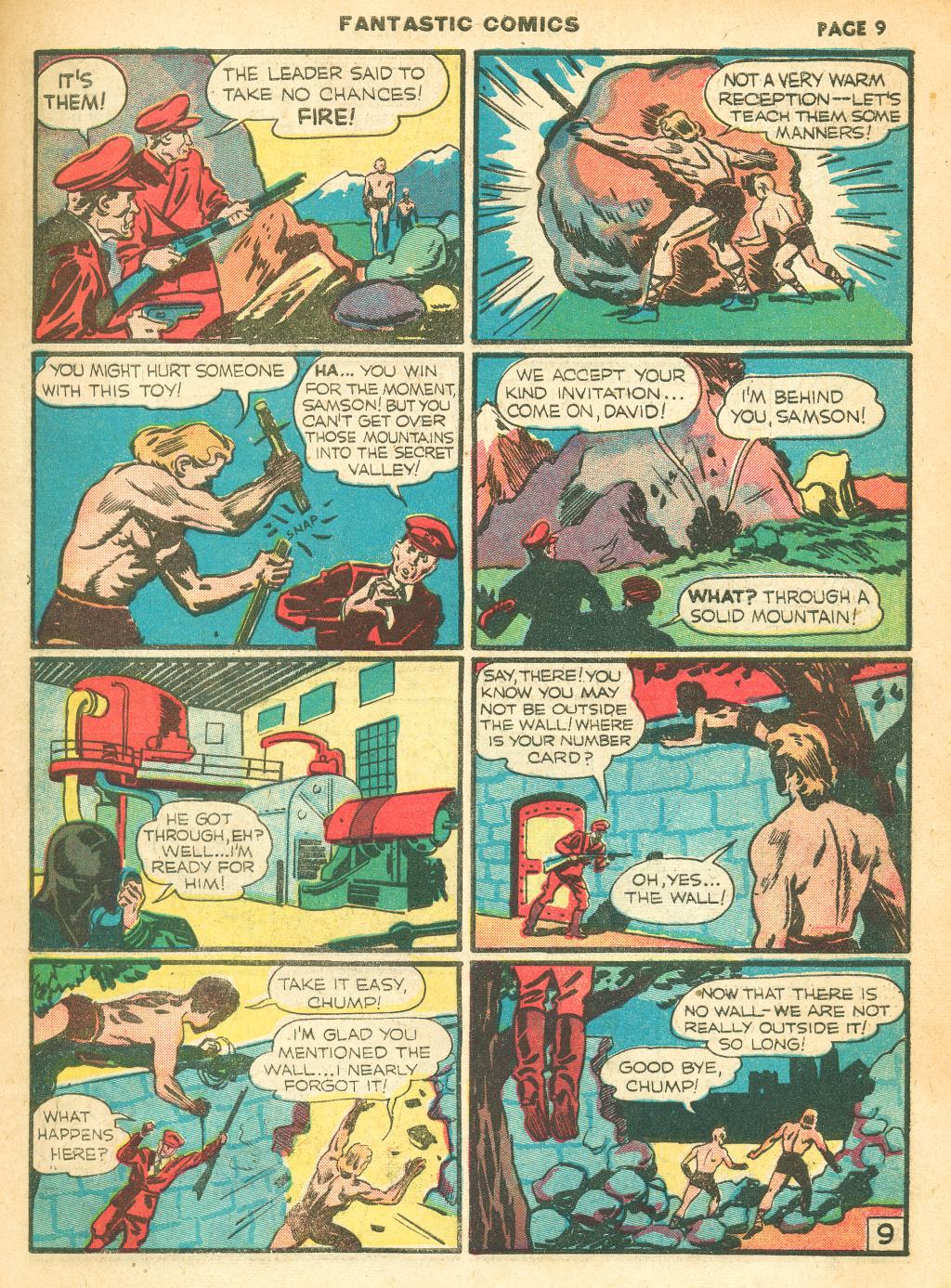 Read online Fantastic Comics comic -  Issue #12 - 11