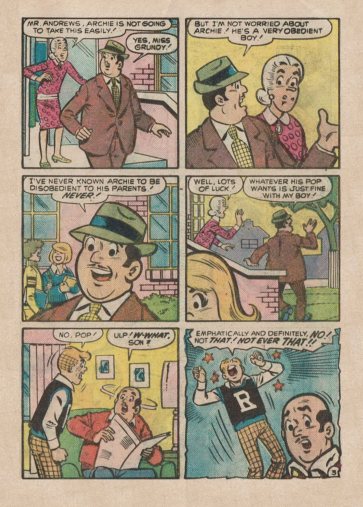 Read online Archie's Double Digest Magazine comic -  Issue #28 - 253