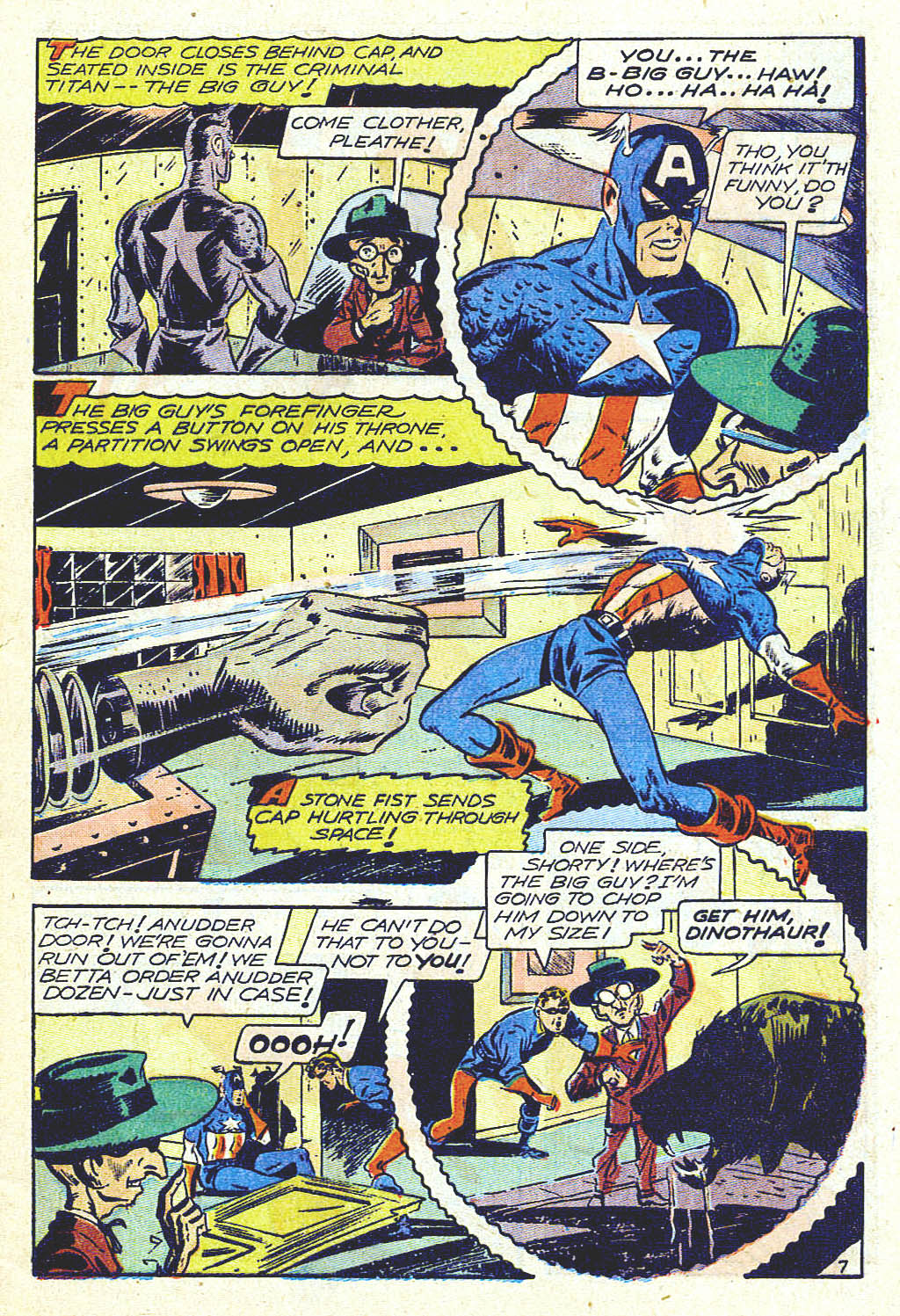 Read online Captain America Comics comic -  Issue #54 - 9