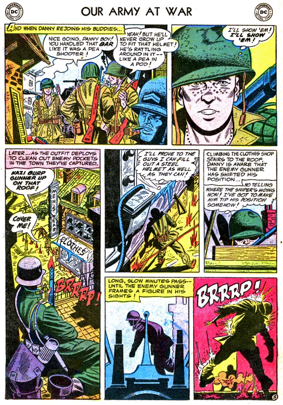 Read online Our Army at War (1952) comic -  Issue #42 - 21