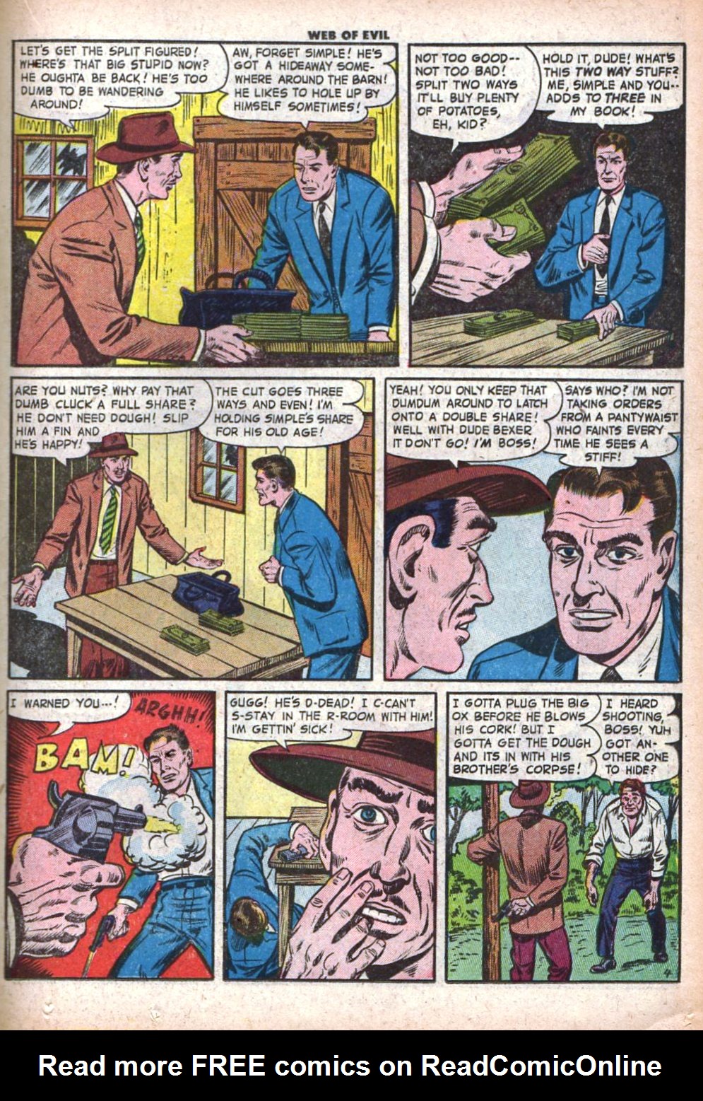 Read online Web of Evil comic -  Issue #7 - 15