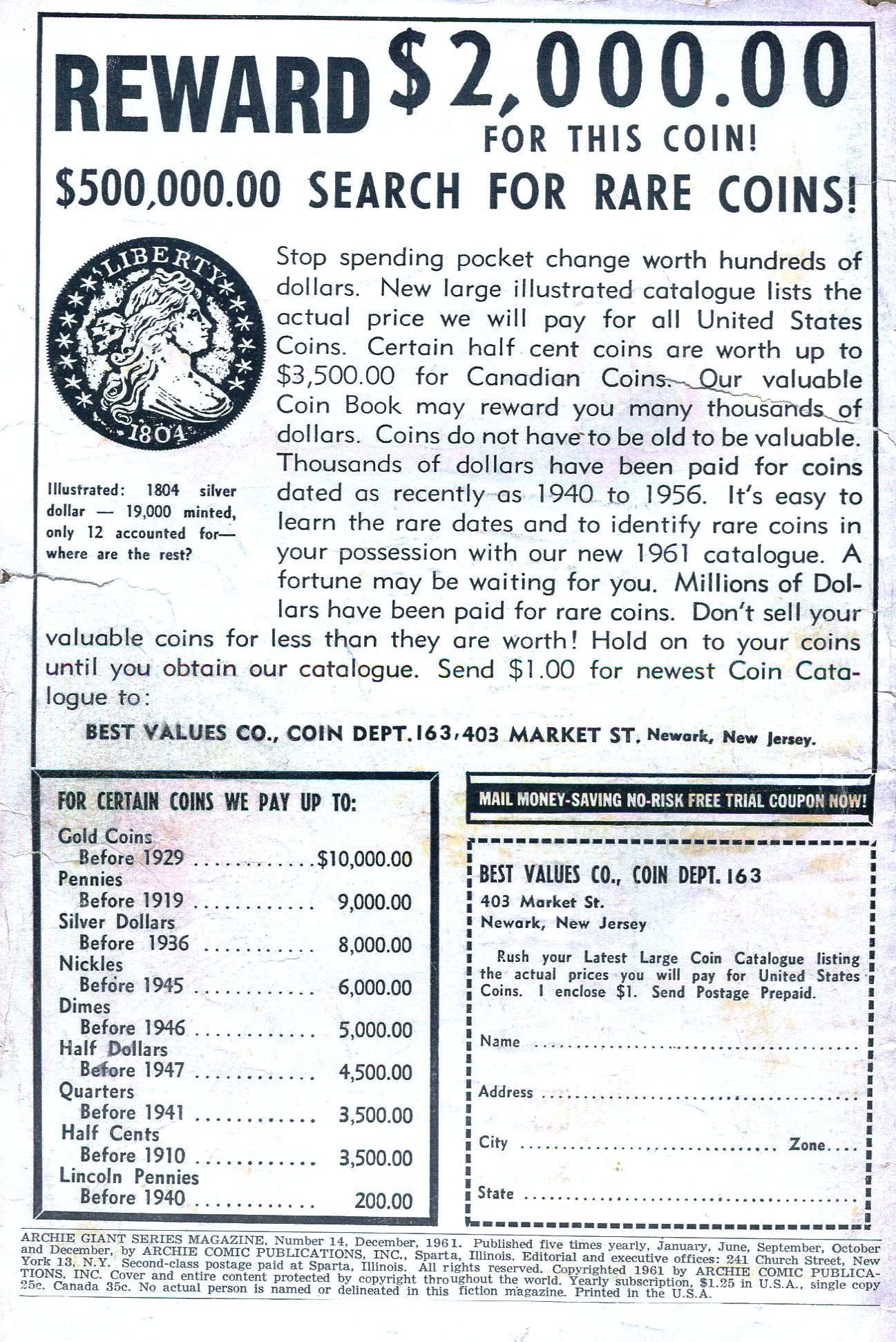 Read online Archie Giant Series Magazine comic -  Issue #14 - 2