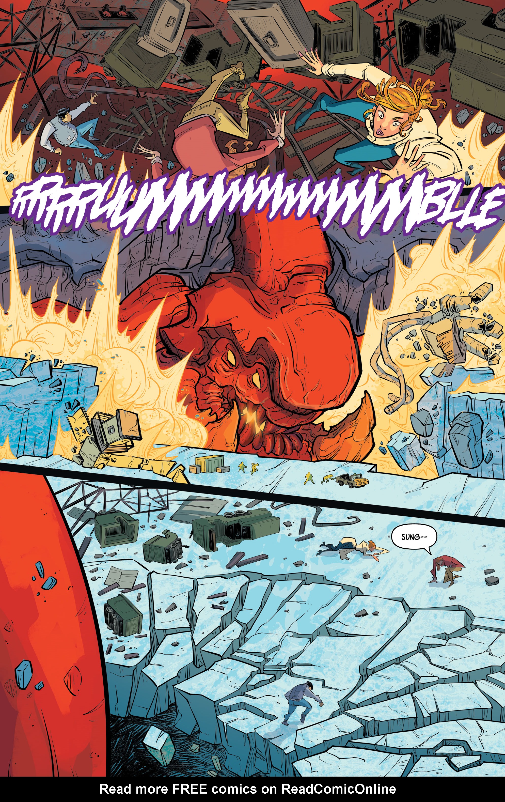Read online Kaiju Score: Steal From the Gods comic -  Issue #3 - 24