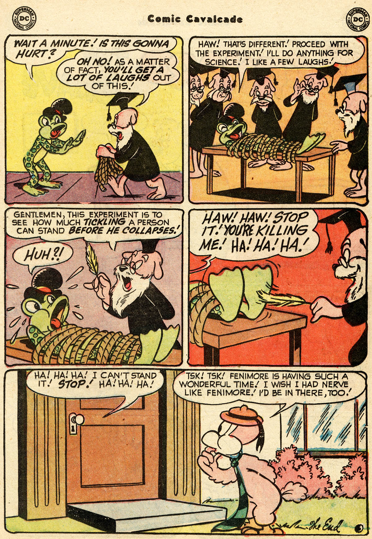 Read online Comic Cavalcade comic -  Issue #50 - 33