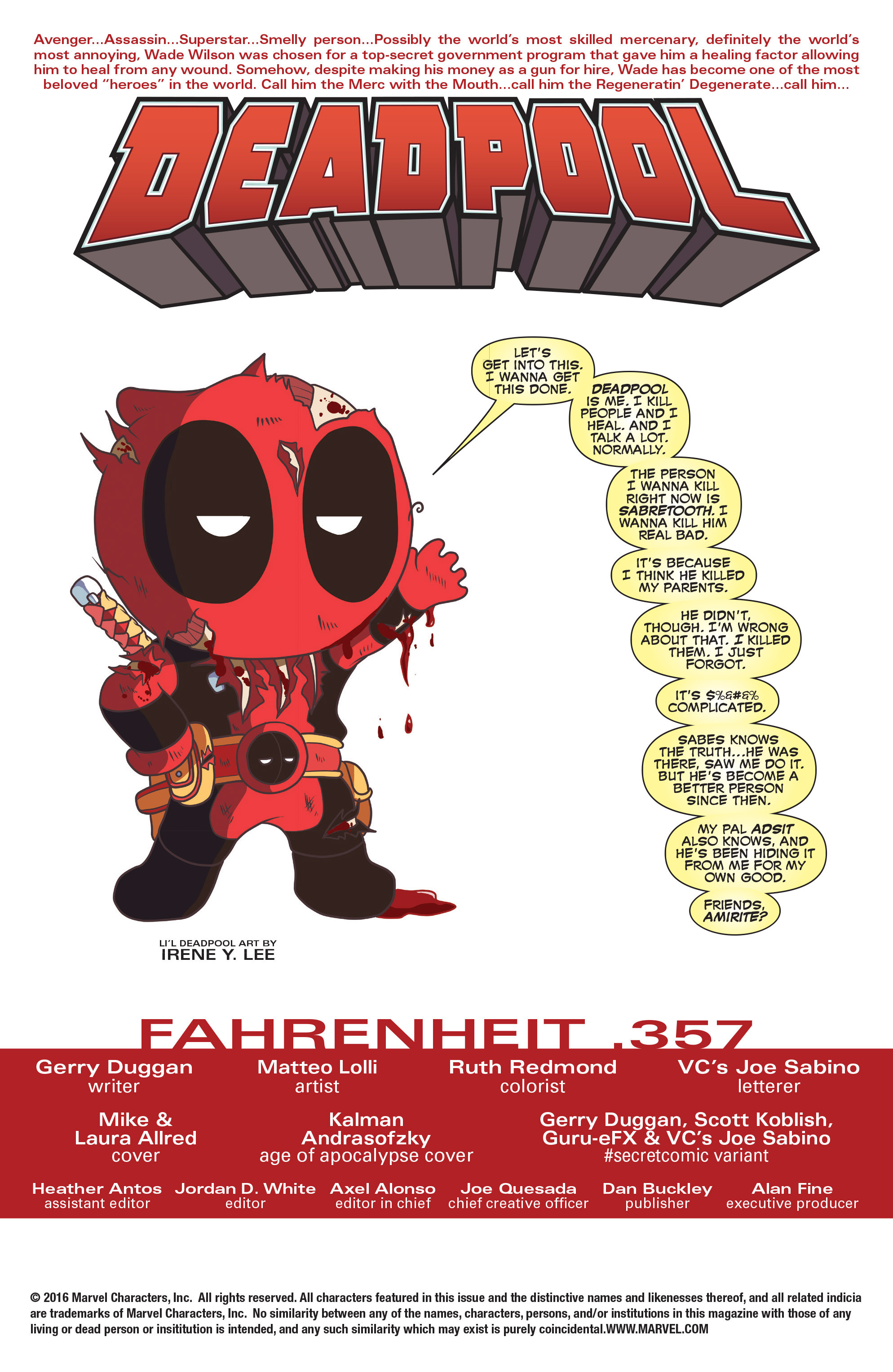 Read online Deadpool (2016) comic -  Issue #11 - 2