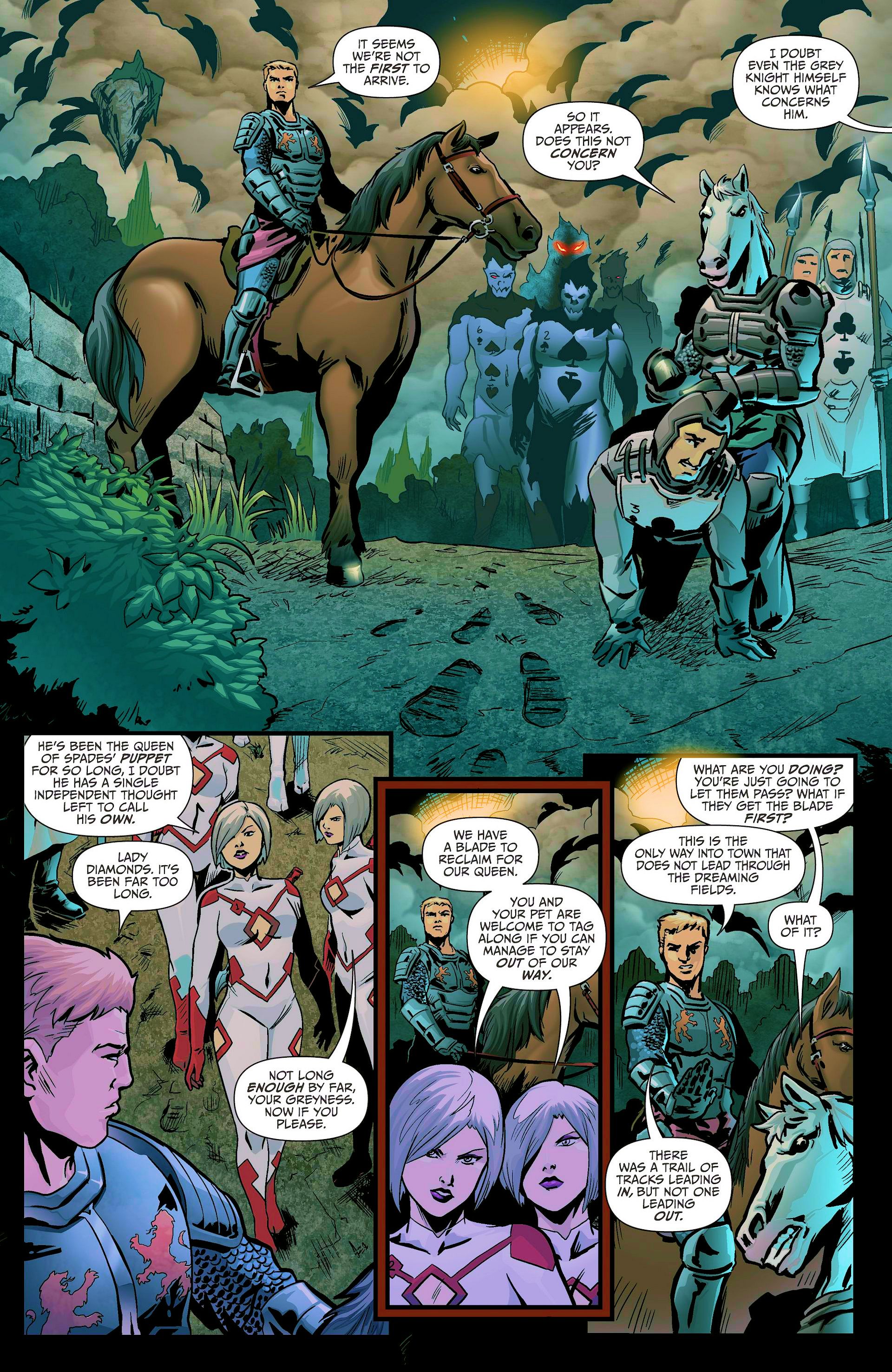 Read online Grimm Fairy Tales presents Wonderland: Clash of Queens comic -  Issue #2 - 19