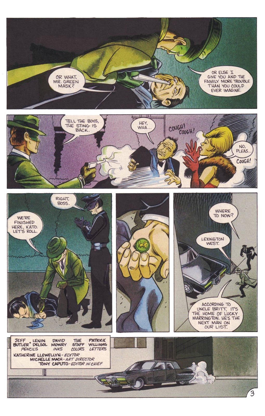 The Green Hornet (1989) issue 3 - Page 4