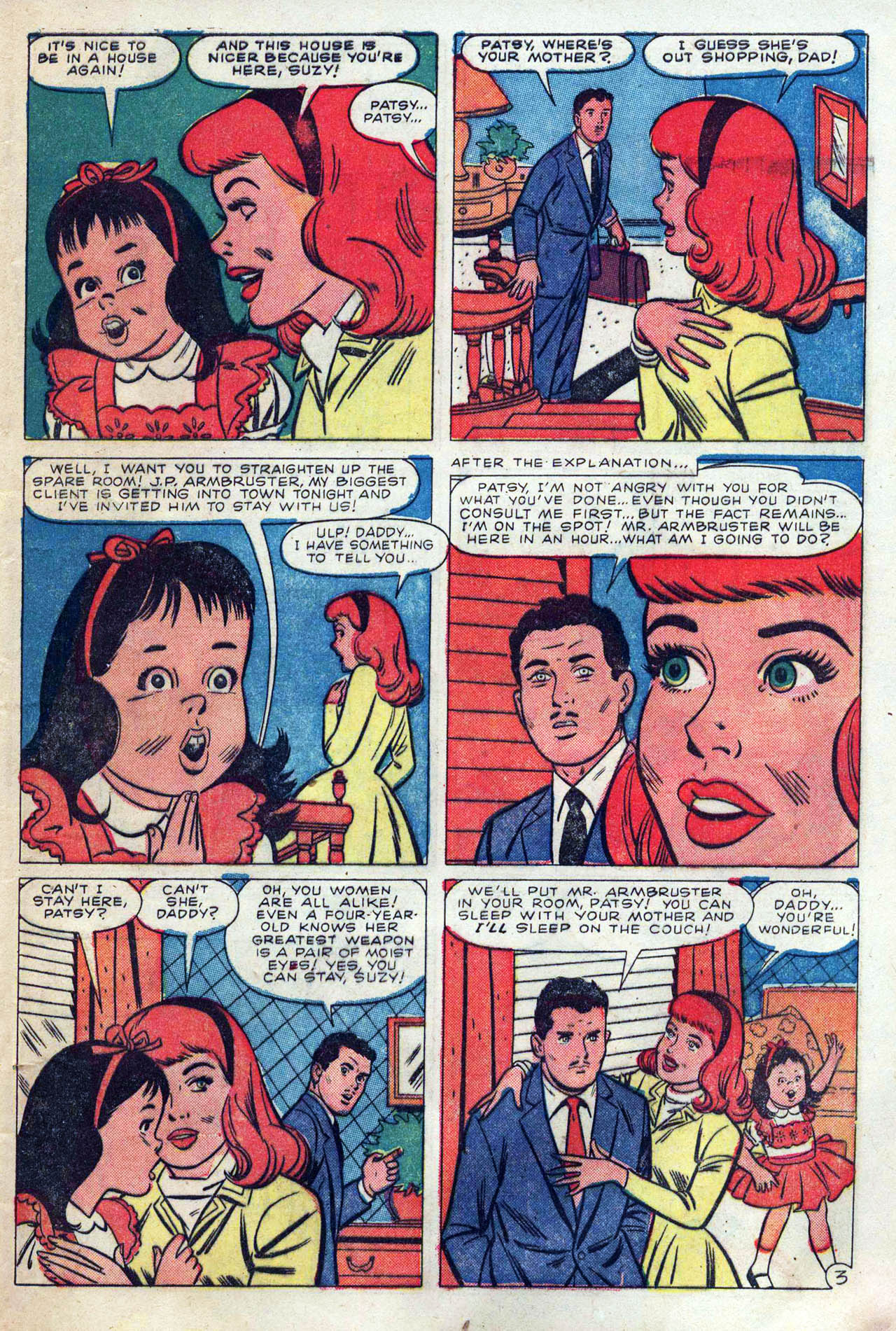 Read online Patsy Walker comic -  Issue #71 - 5