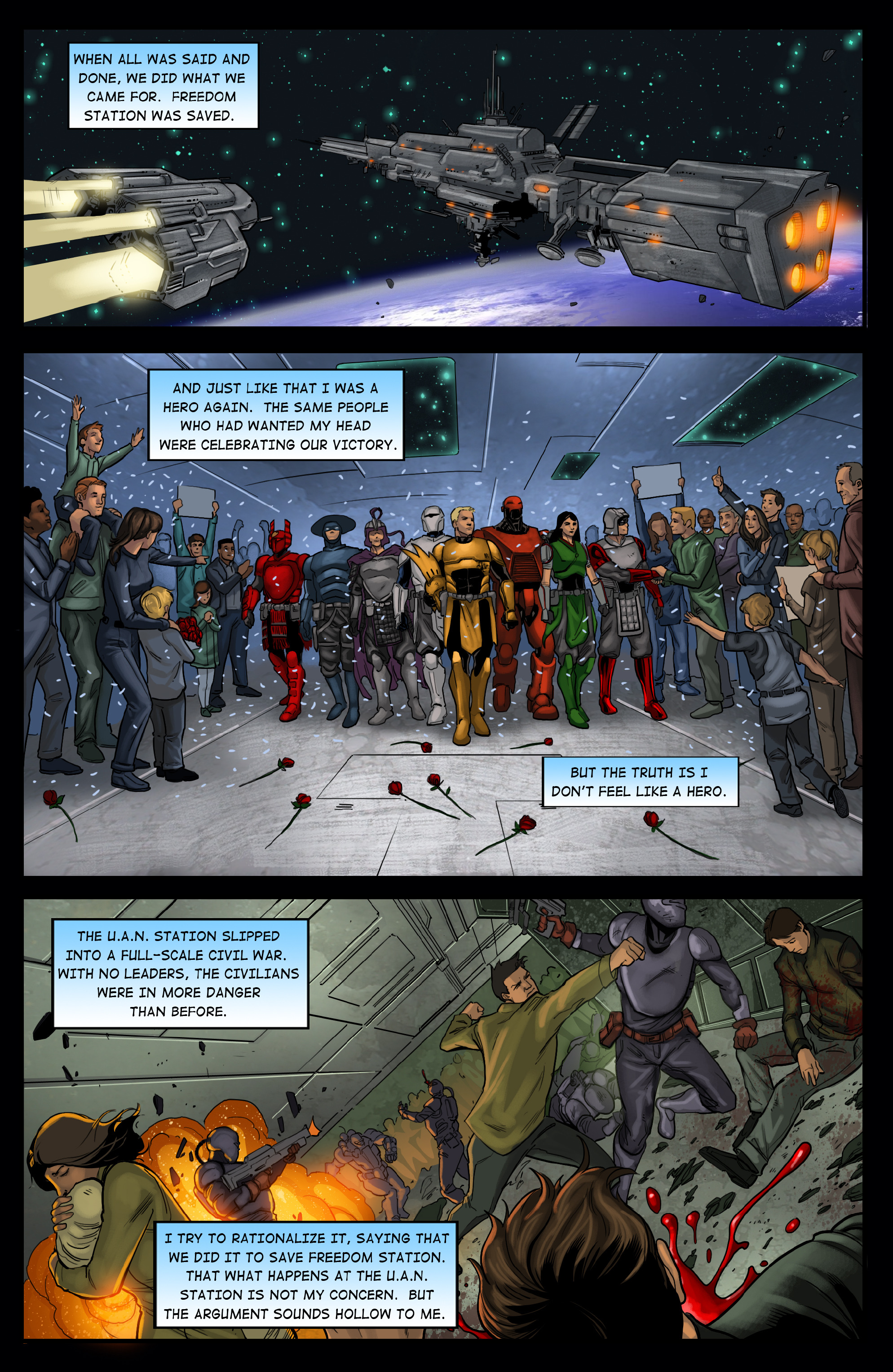 Read online The Heroes of Echo Company comic -  Issue #4 - 25