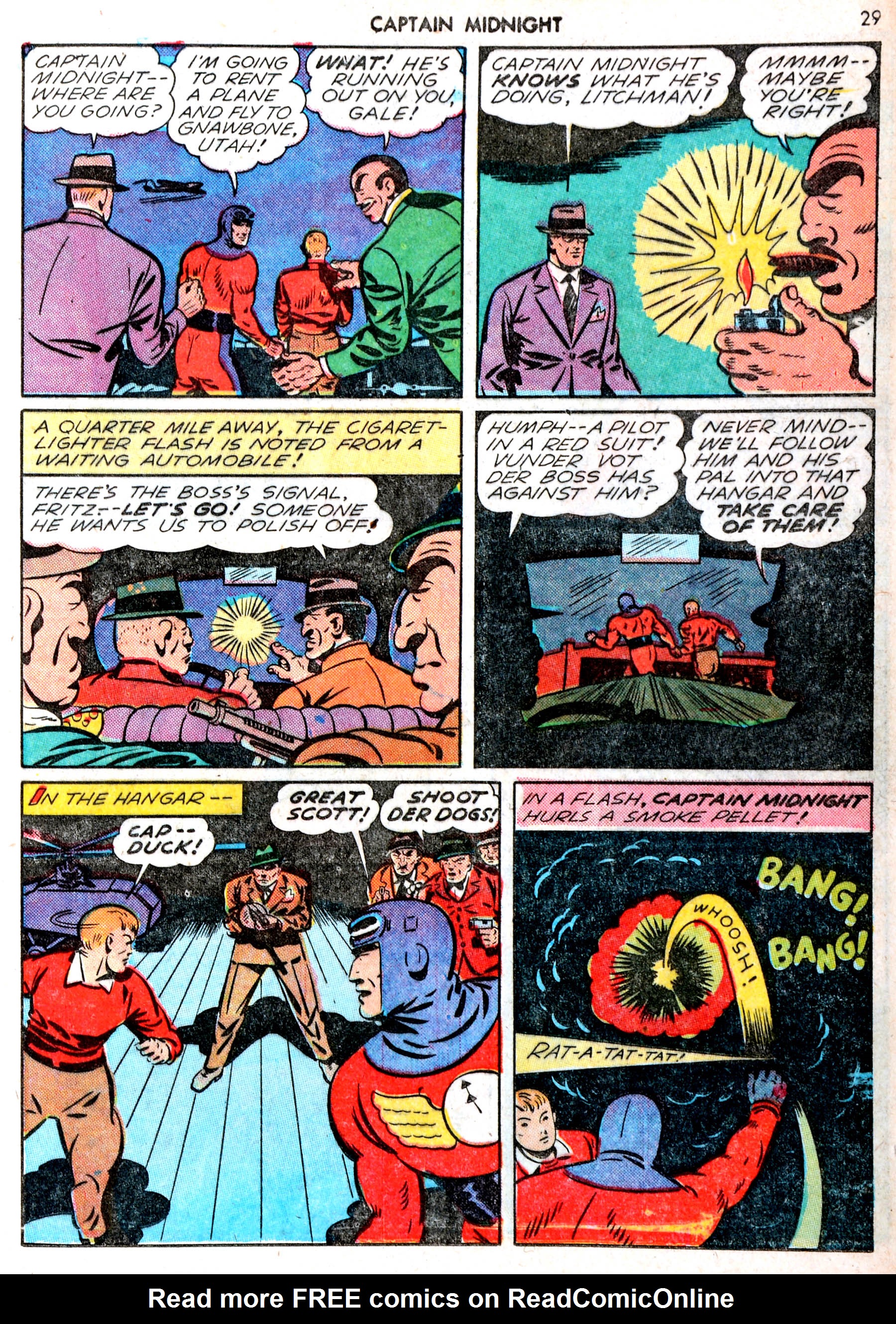 Read online Captain Midnight (1942) comic -  Issue #13 - 28