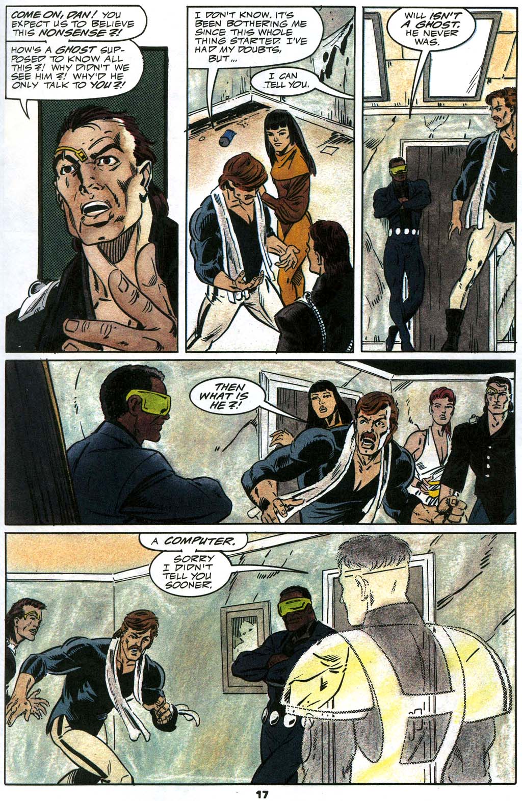 Read online Strikeforce: Morituri Electric Undertow comic -  Issue #3 - 18