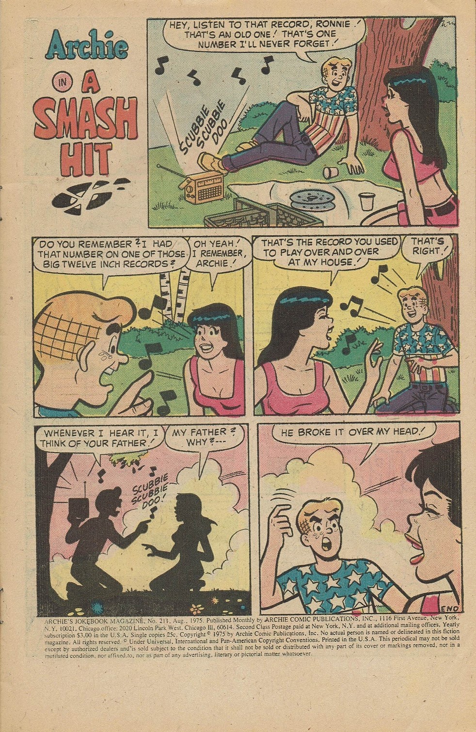 Read online Archie's Joke Book Magazine comic -  Issue #211 - 3