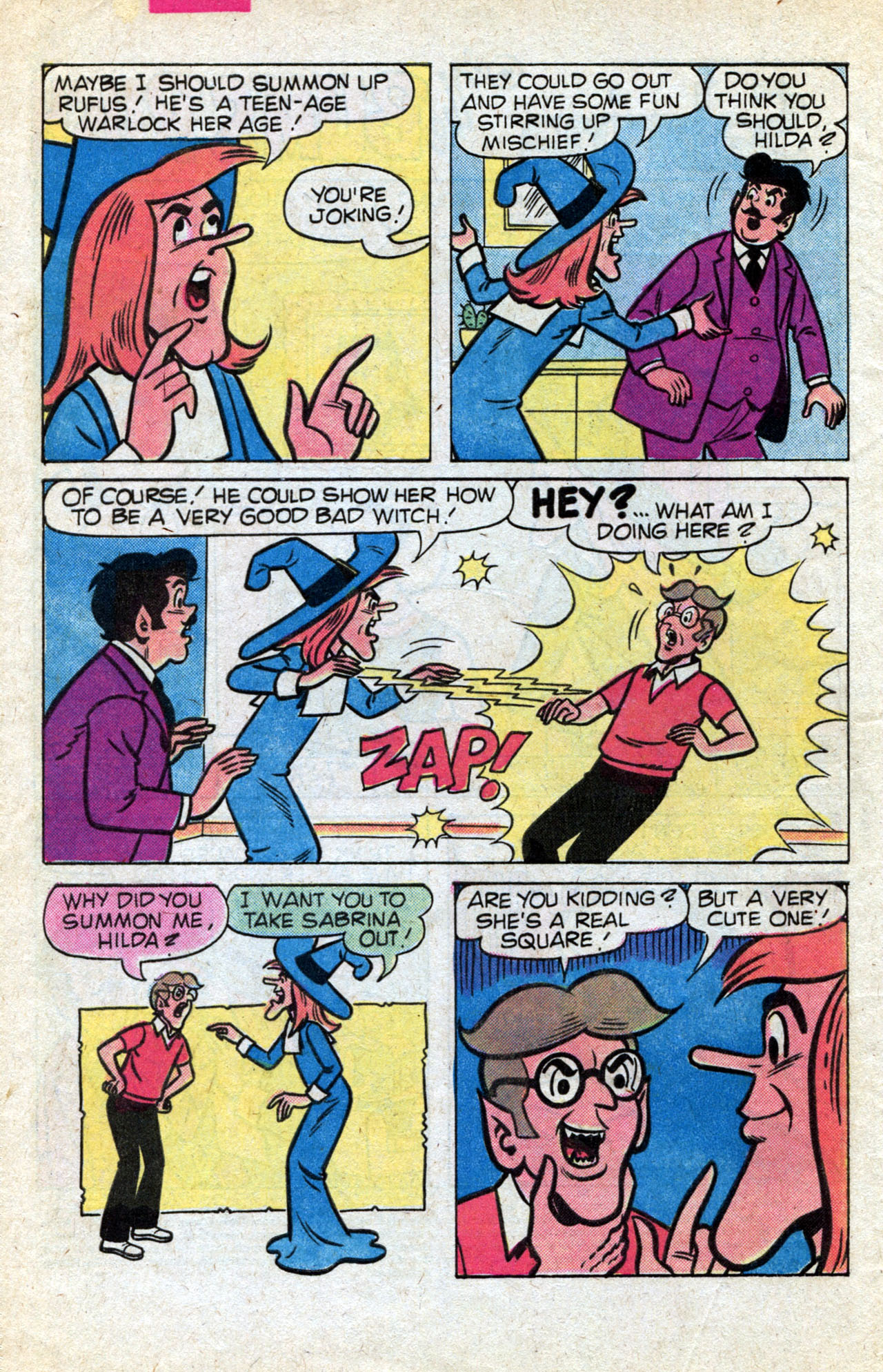 Read online Sabrina The Teenage Witch (1971) comic -  Issue #70 - 4
