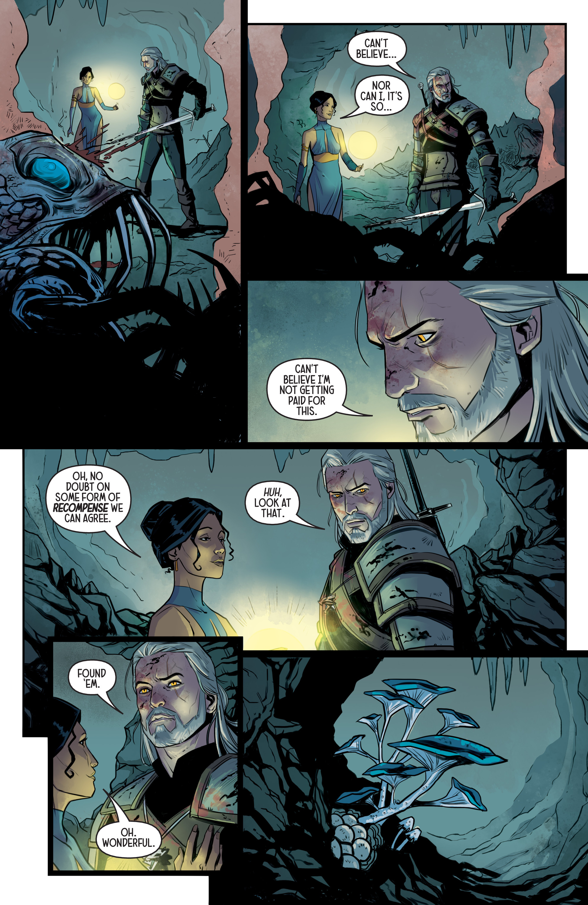 Read online The Witcher: Of Flesh and Flame comic -  Issue # _TPB - 68