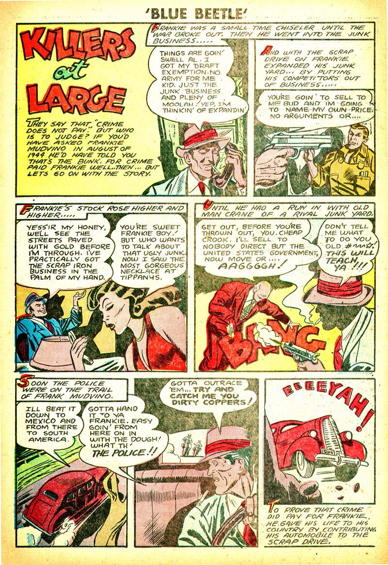 Read online The Blue Beetle comic -  Issue #56 - 22