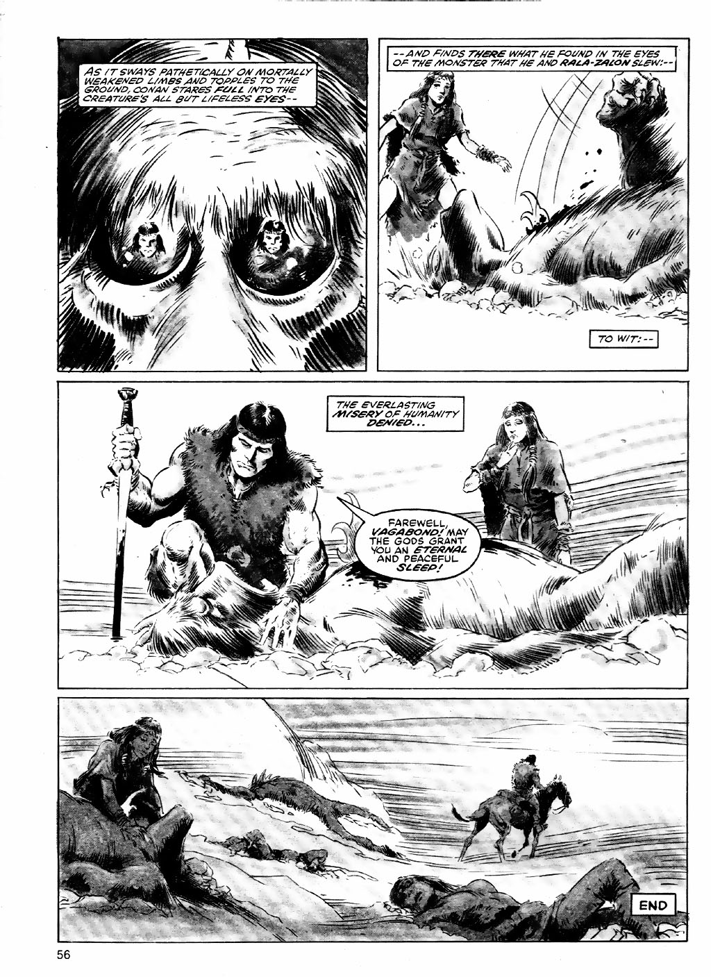 Read online The Savage Sword Of Conan comic -  Issue #84 - 56