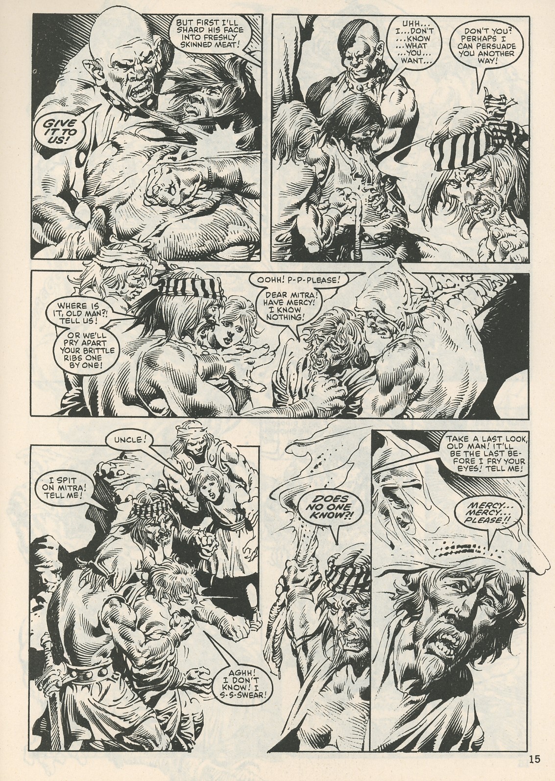 Read online The Savage Sword Of Conan comic -  Issue #114 - 15