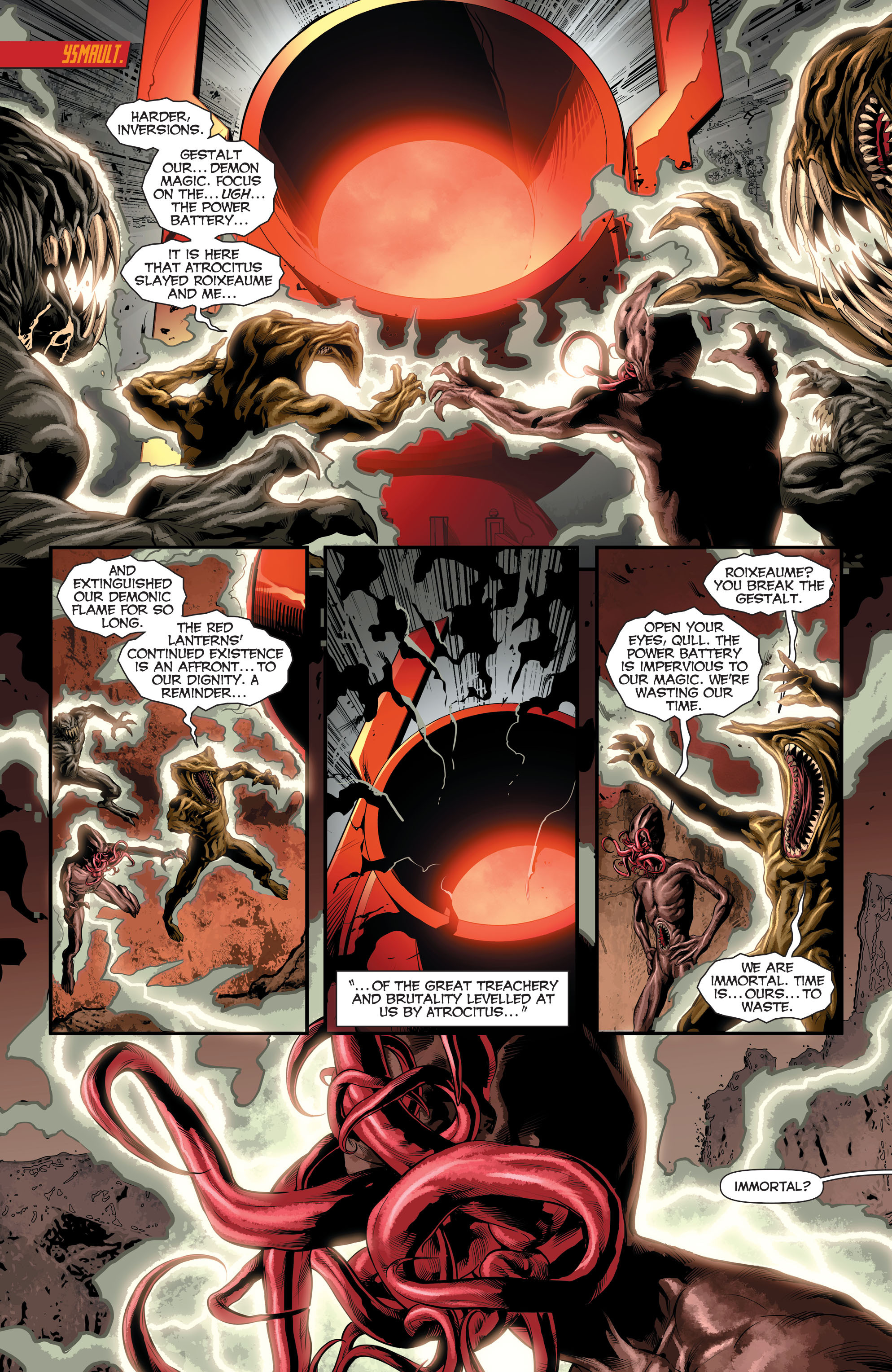 Read online Green Lantern: The Wrath of the First Lantern comic -  Issue # TPB - 365