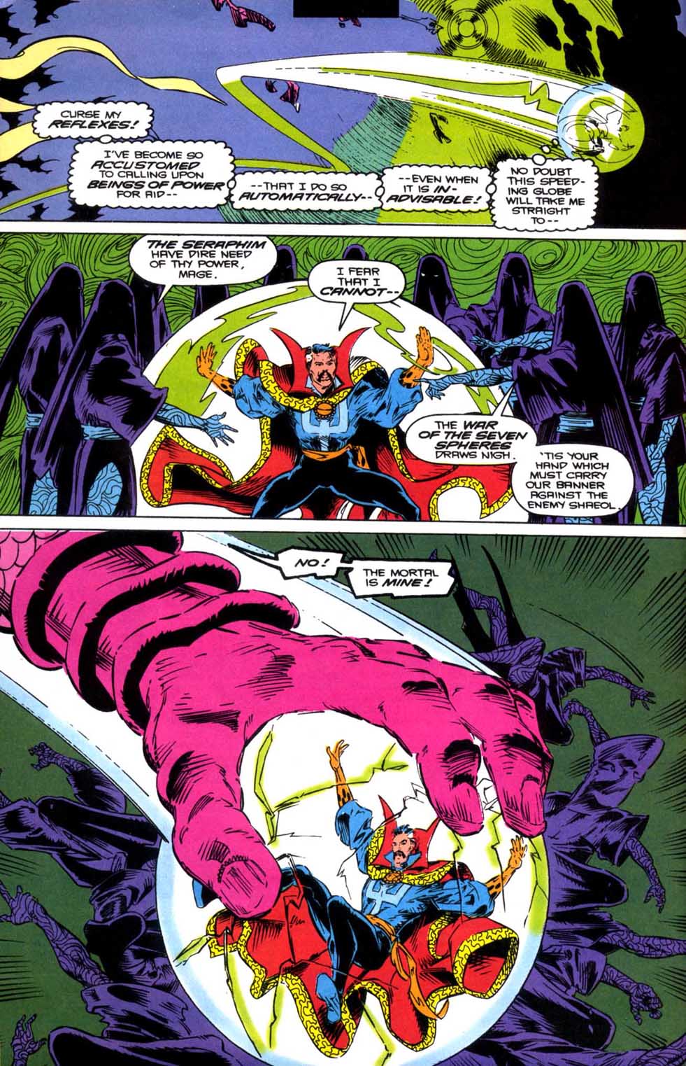 Read online Doctor Strange: Sorcerer Supreme comic -  Issue #49 - 12