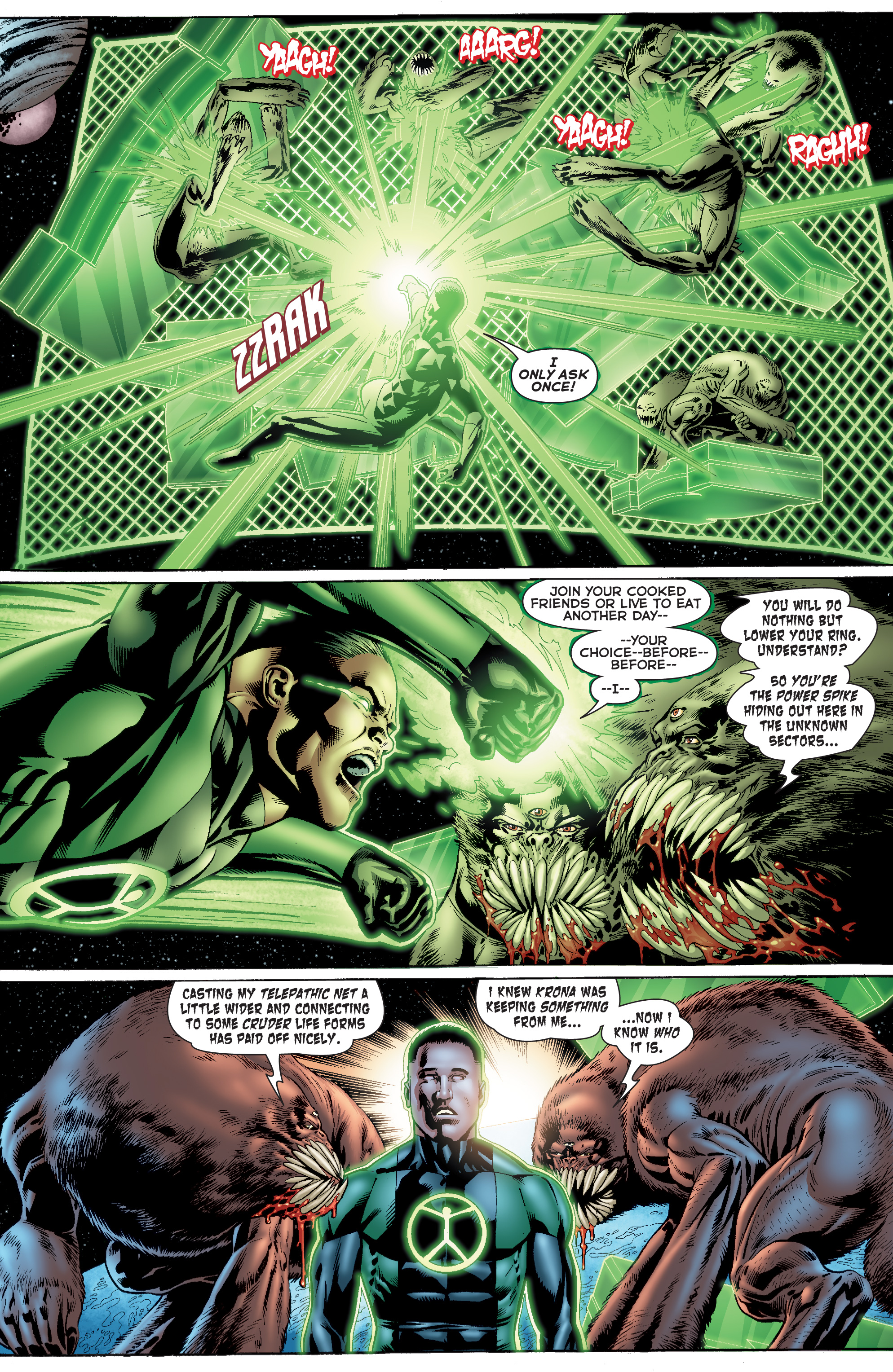 Read online Green Lantern: Emerald Warriors comic -  Issue #6 - 11