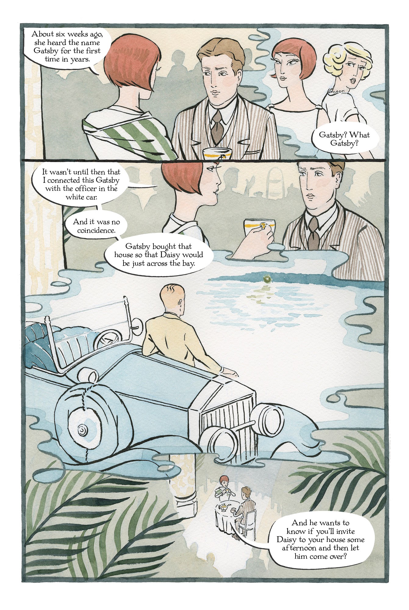 Read online The Great Gatsby: The Graphic Novel comic -  Issue # TPB (Part 1) - 96
