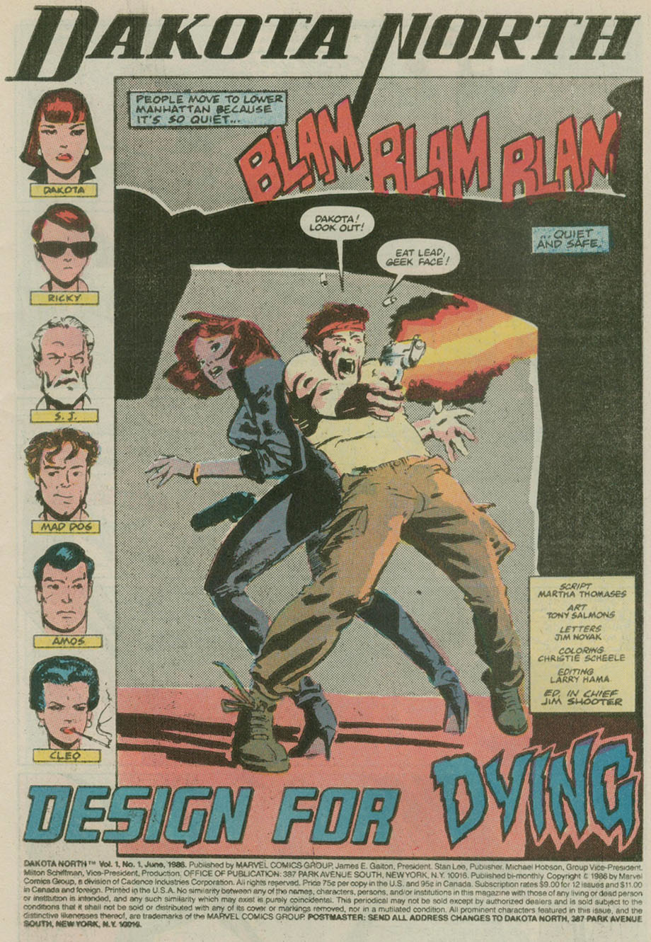 Read online Dakota North comic -  Issue #1 - 2