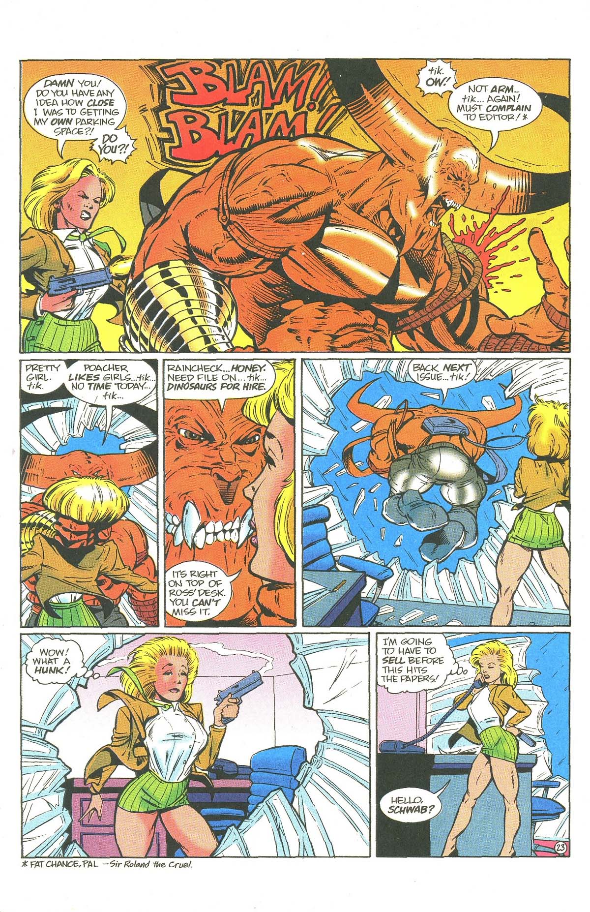 Read online Dinosaurs For Hire comic -  Issue #3 - 25