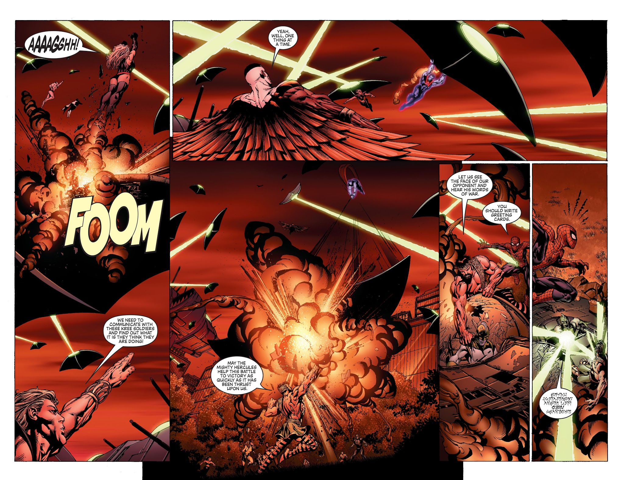 Read online Avengers Disassembled comic -  Issue #3 - 10