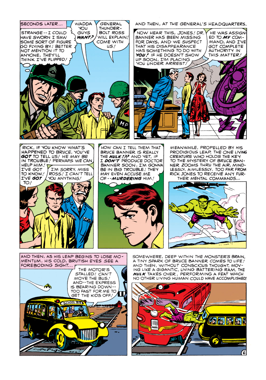 Read online Marvel Masterworks: The Incredible Hulk comic -  Issue # TPB 1 (Part 1) - 84