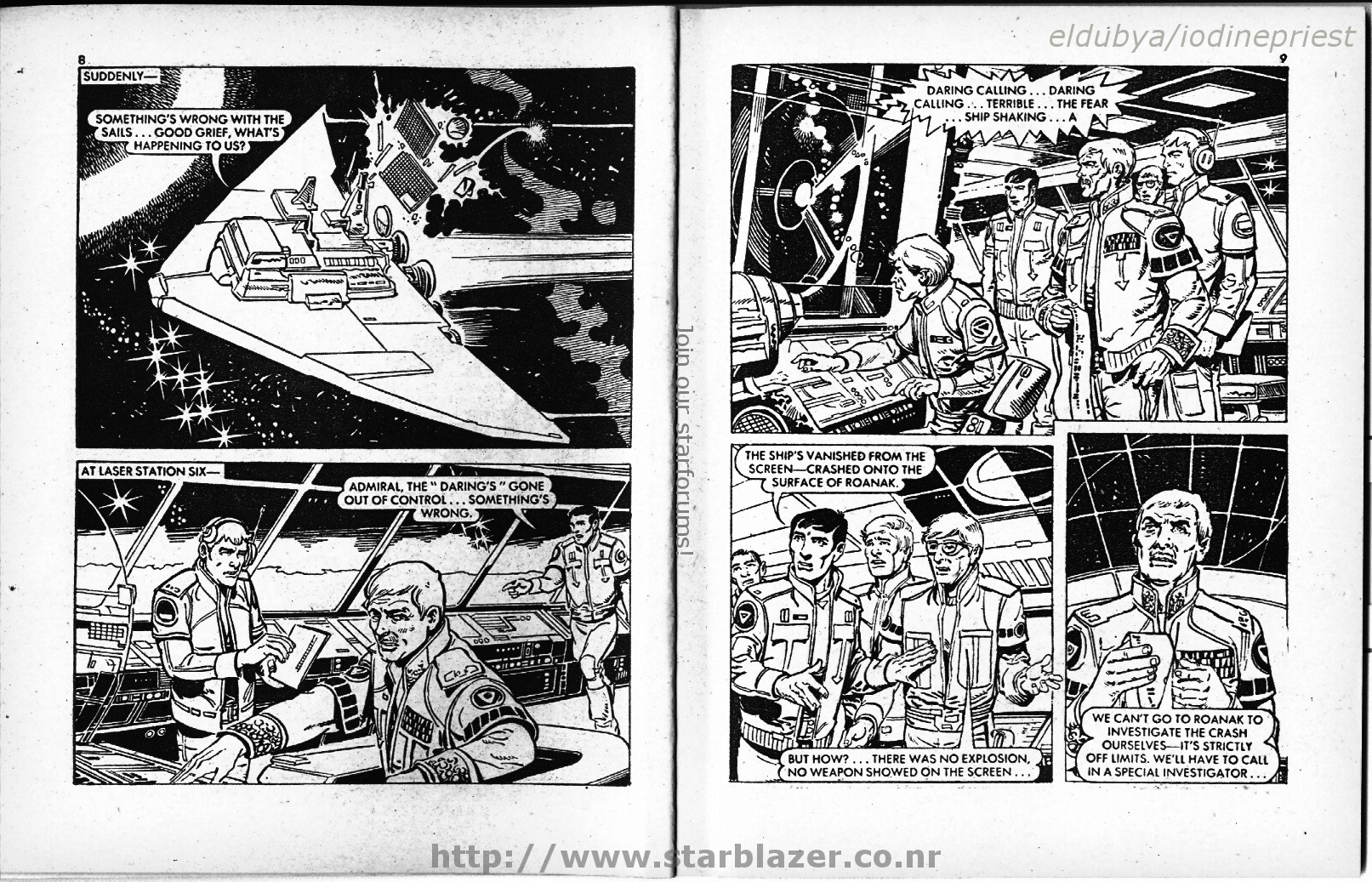 Read online Starblazer comic -  Issue #73 - 6