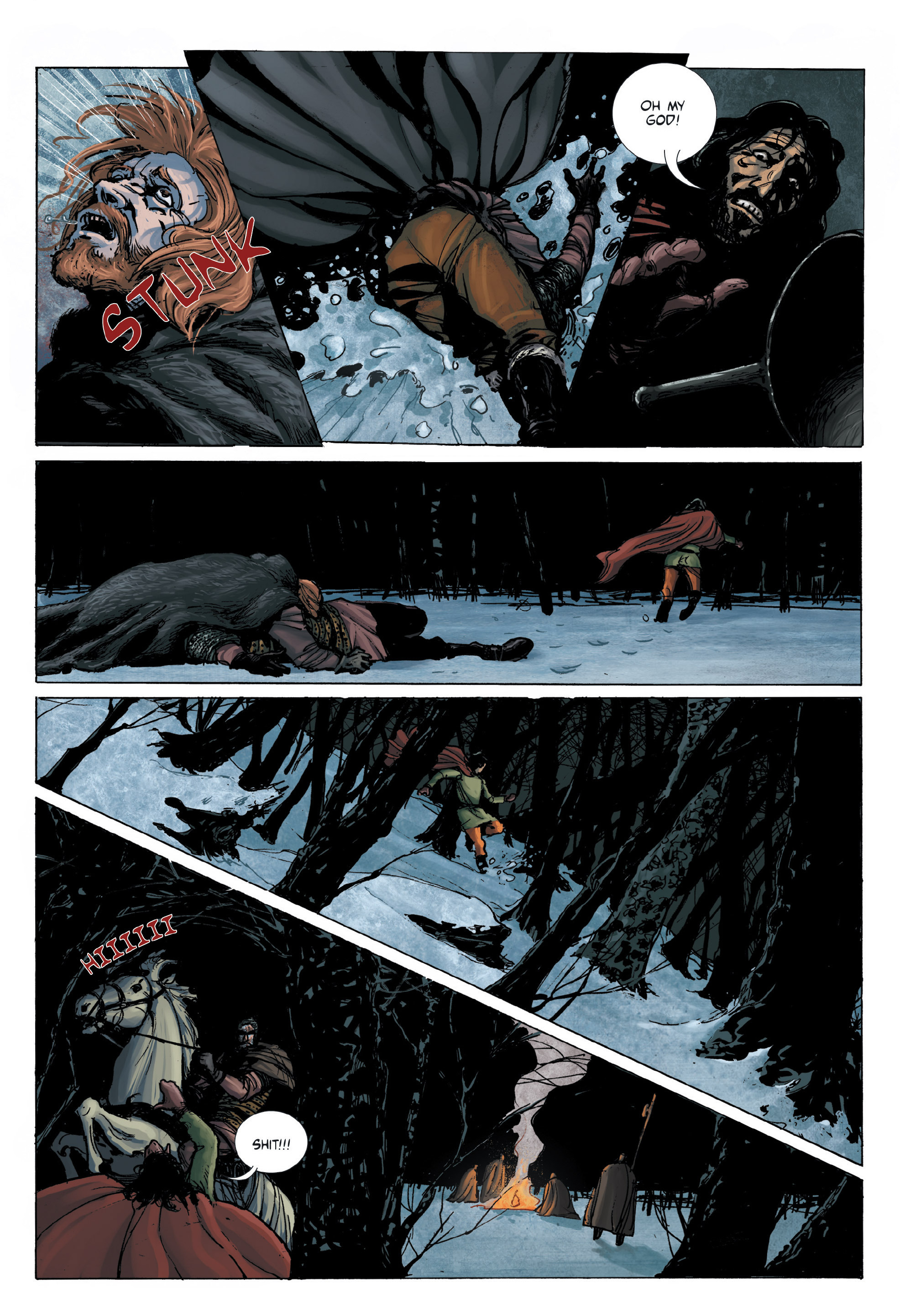 Read online Voivod: The True Story of Vlad the Impaler comic -  Issue # TPB - 81