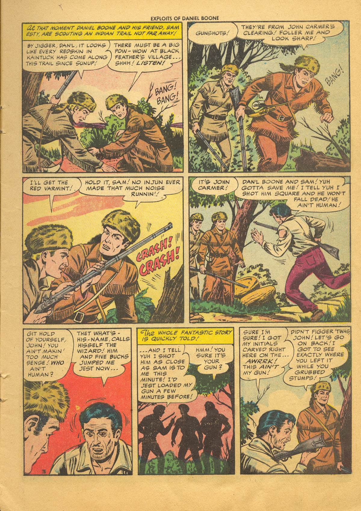 Read online Exploits of Daniel Boone comic -  Issue #4 - 5