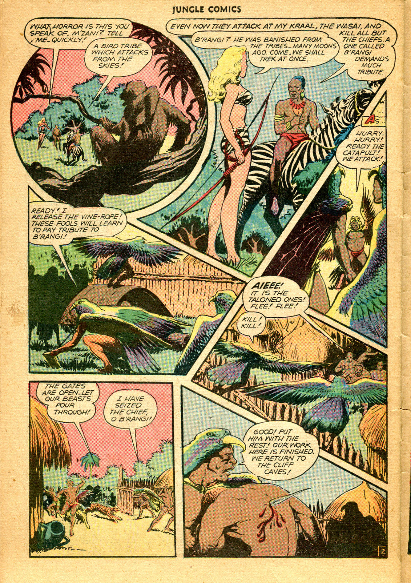 Read online Jungle Comics comic -  Issue #89 - 44