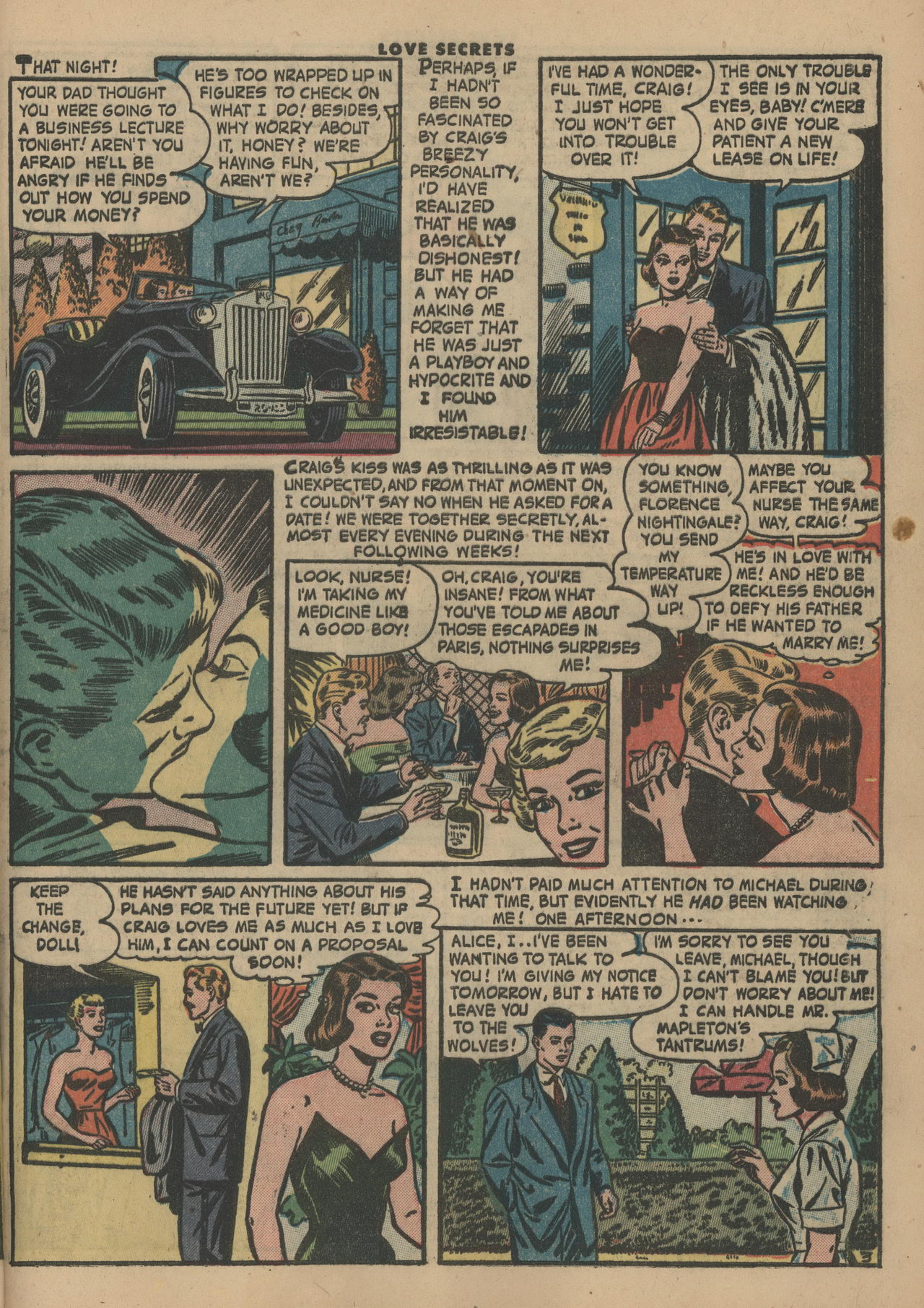 Read online Love Secrets (1953) comic -  Issue #32 - 29