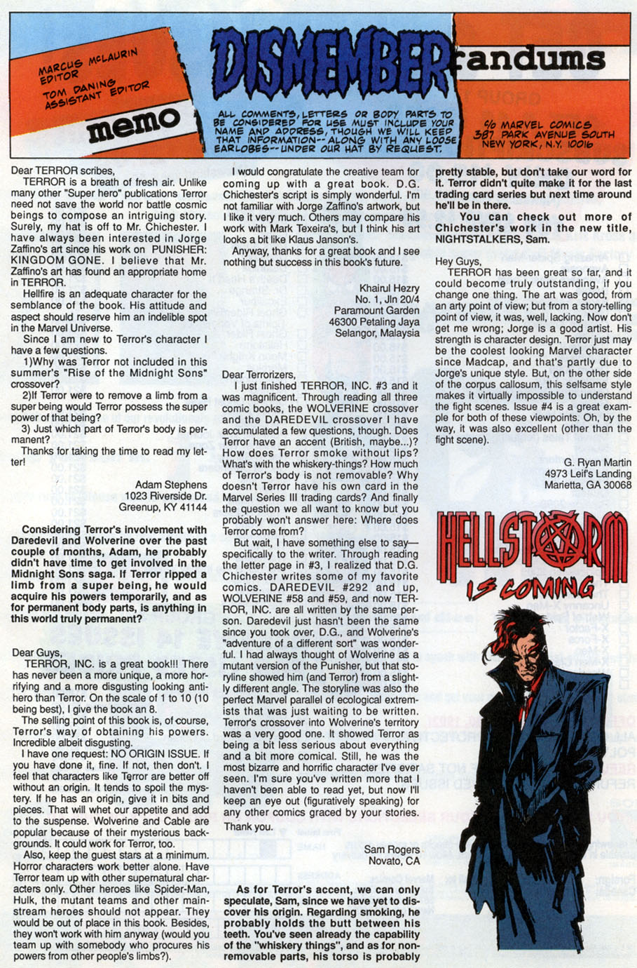 Read online Terror Inc. (1992) comic -  Issue #10 - 24