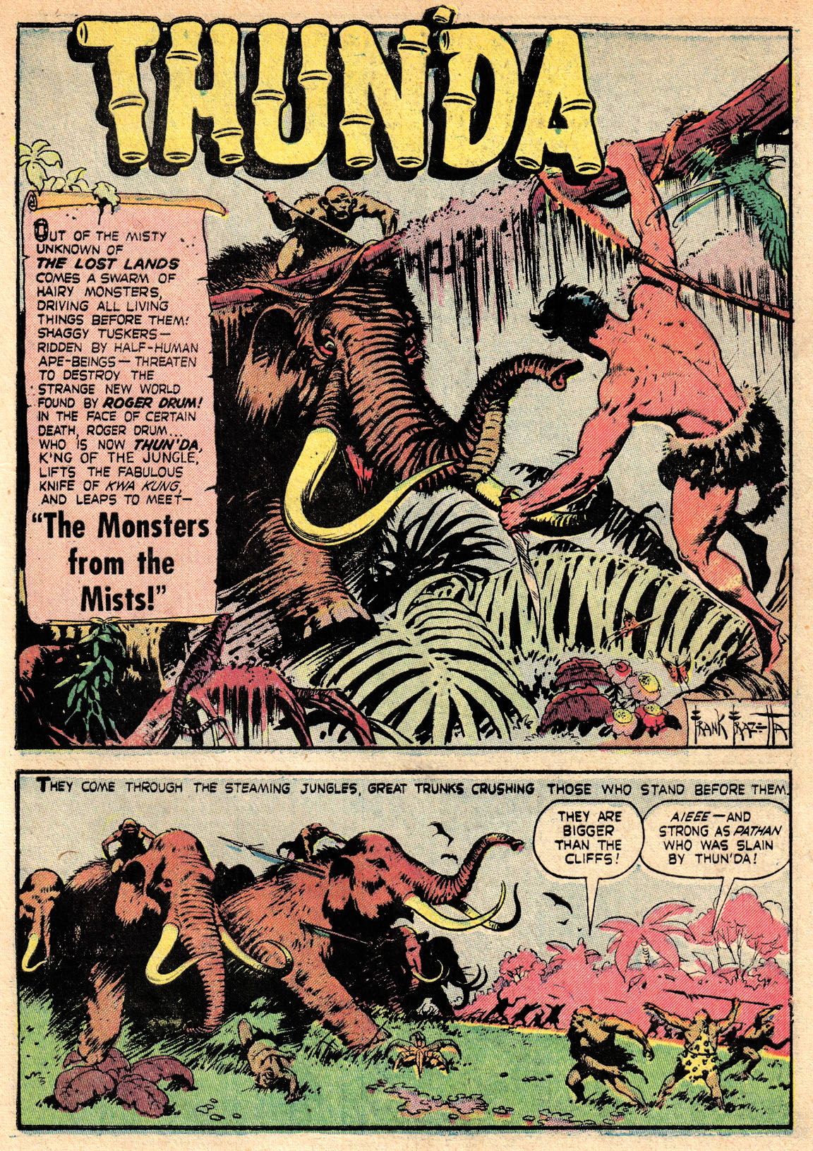 Read online Thun'da: King of the Congo comic -  Issue #1 - 13