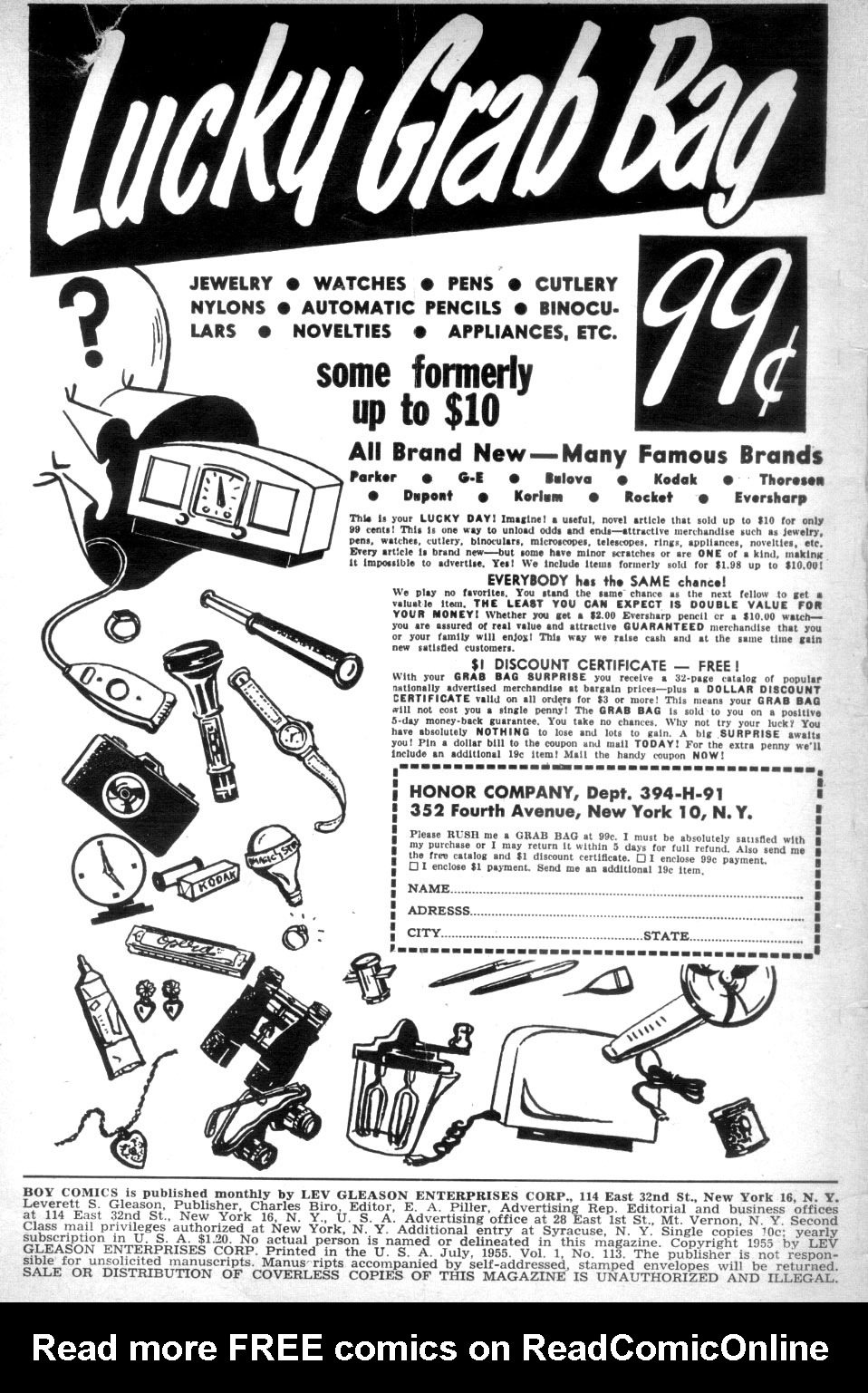 Read online Boy Comics comic -  Issue #113 - 2