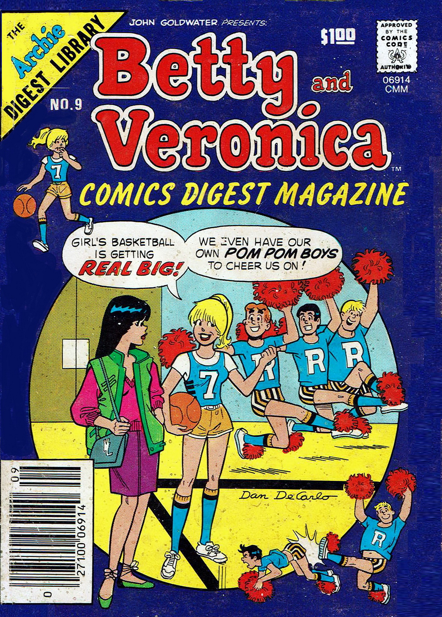 Read online Betty and Veronica Digest Magazine comic -  Issue #9 - 1