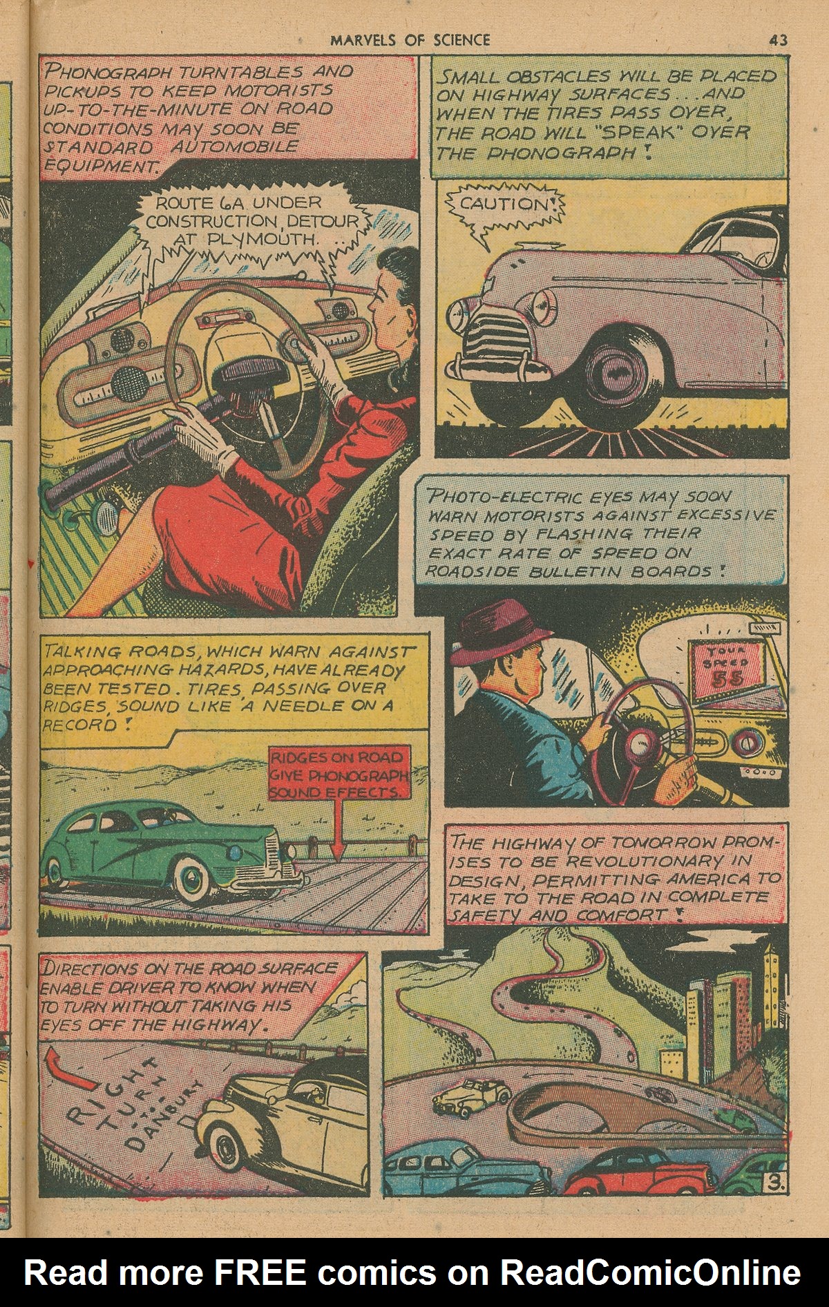 Read online Marvels Of Science comic -  Issue #4 - 45