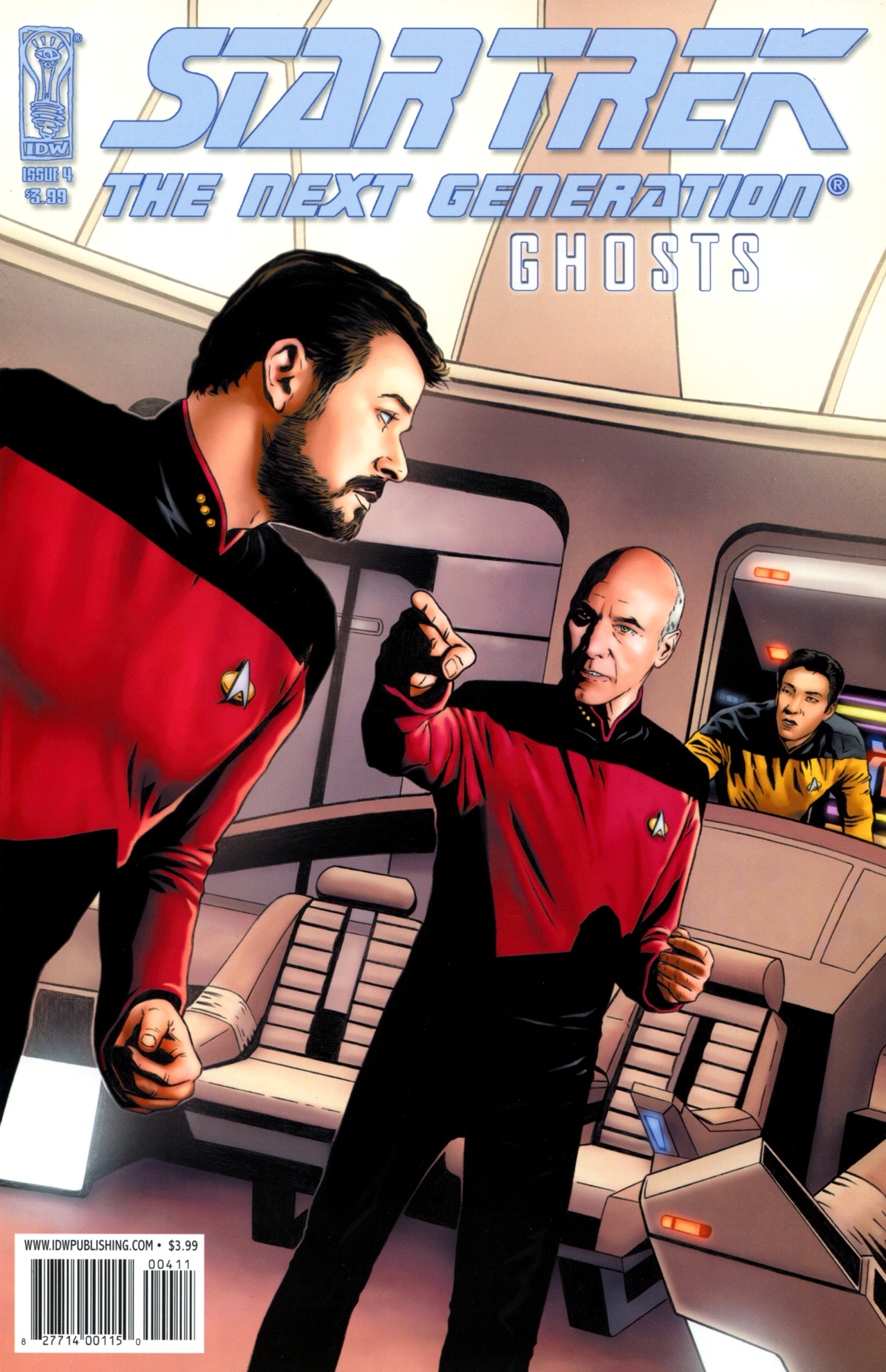 Read online Star Trek: The Next Generation: Ghosts comic -  Issue #4 - 1