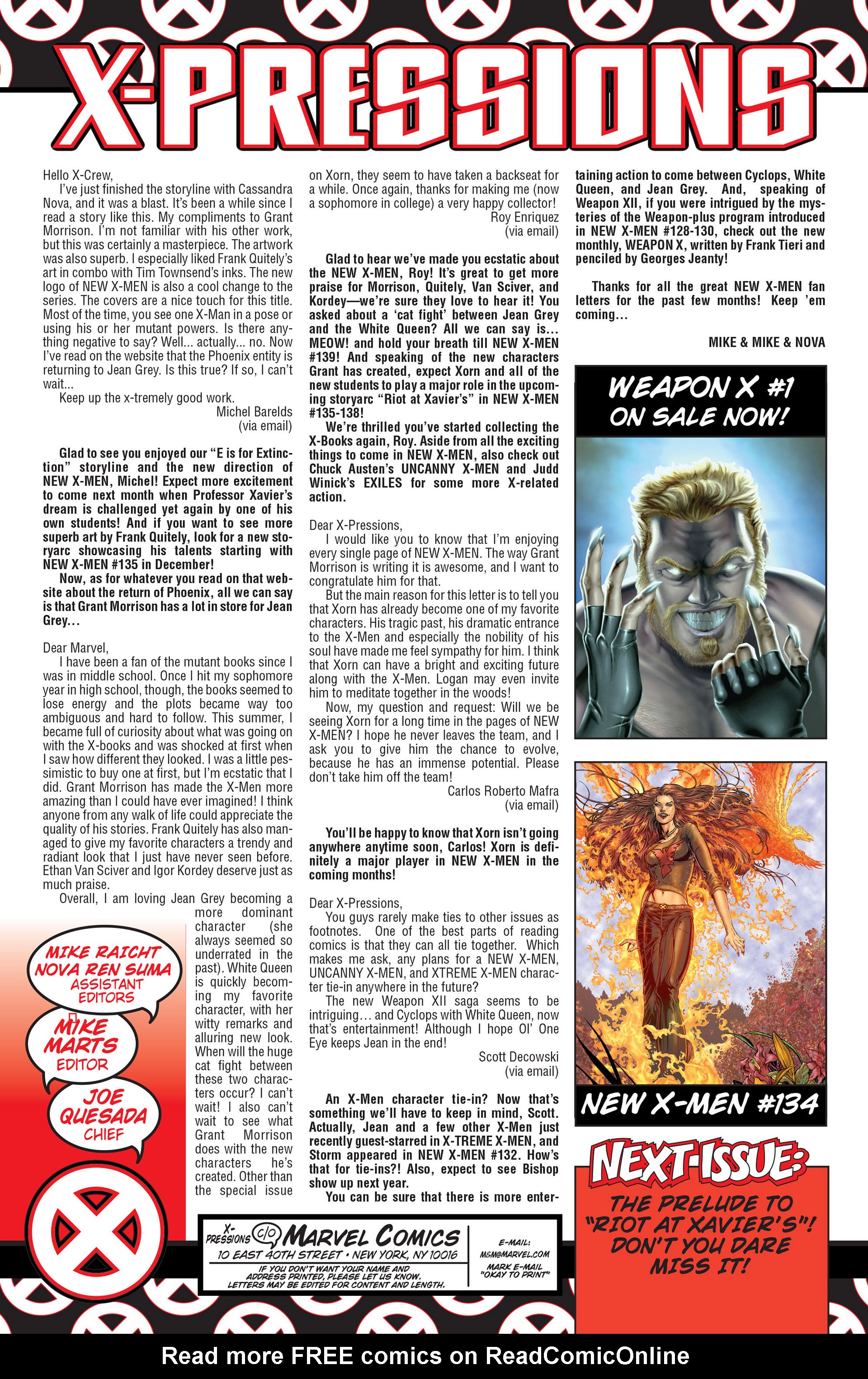 Read online New X-Men (2001) comic -  Issue #133 - 25