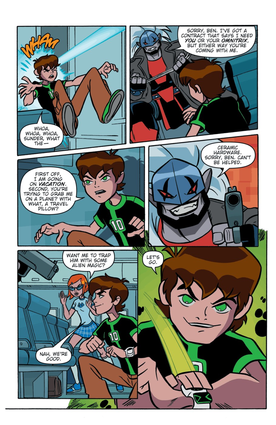 Read online Ben 10 comic -  Issue #1 - 4